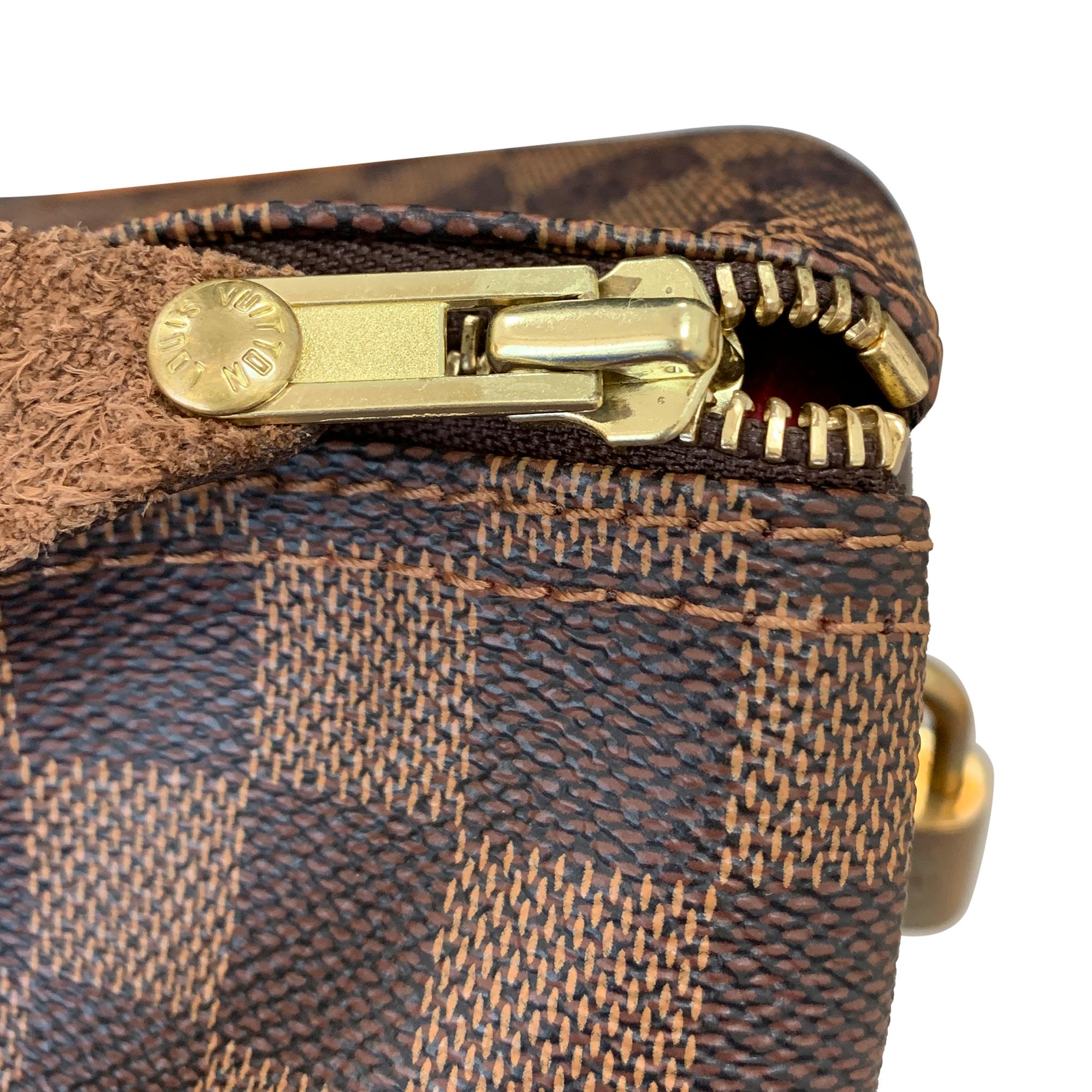 Louis Vuitton Damier Ebene Speedy 35 (SHG-35200)