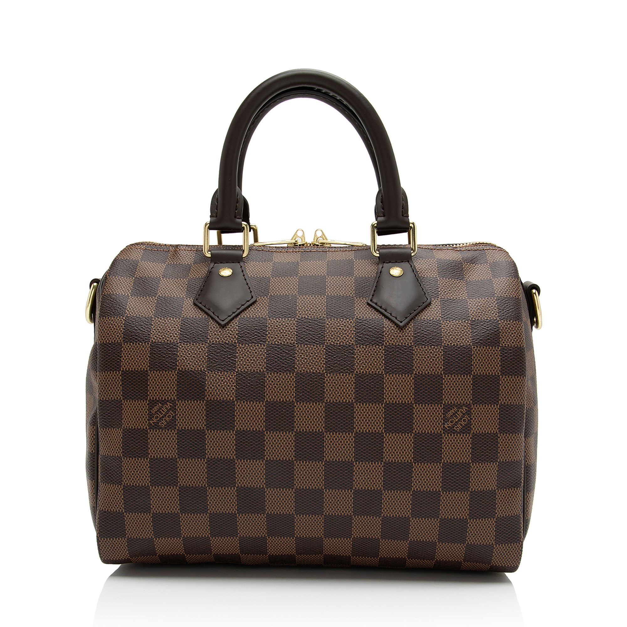 Louis Vuitton Damier Ebene Speedy Bandouliere 25 Satchel (SHF-G4jOep)