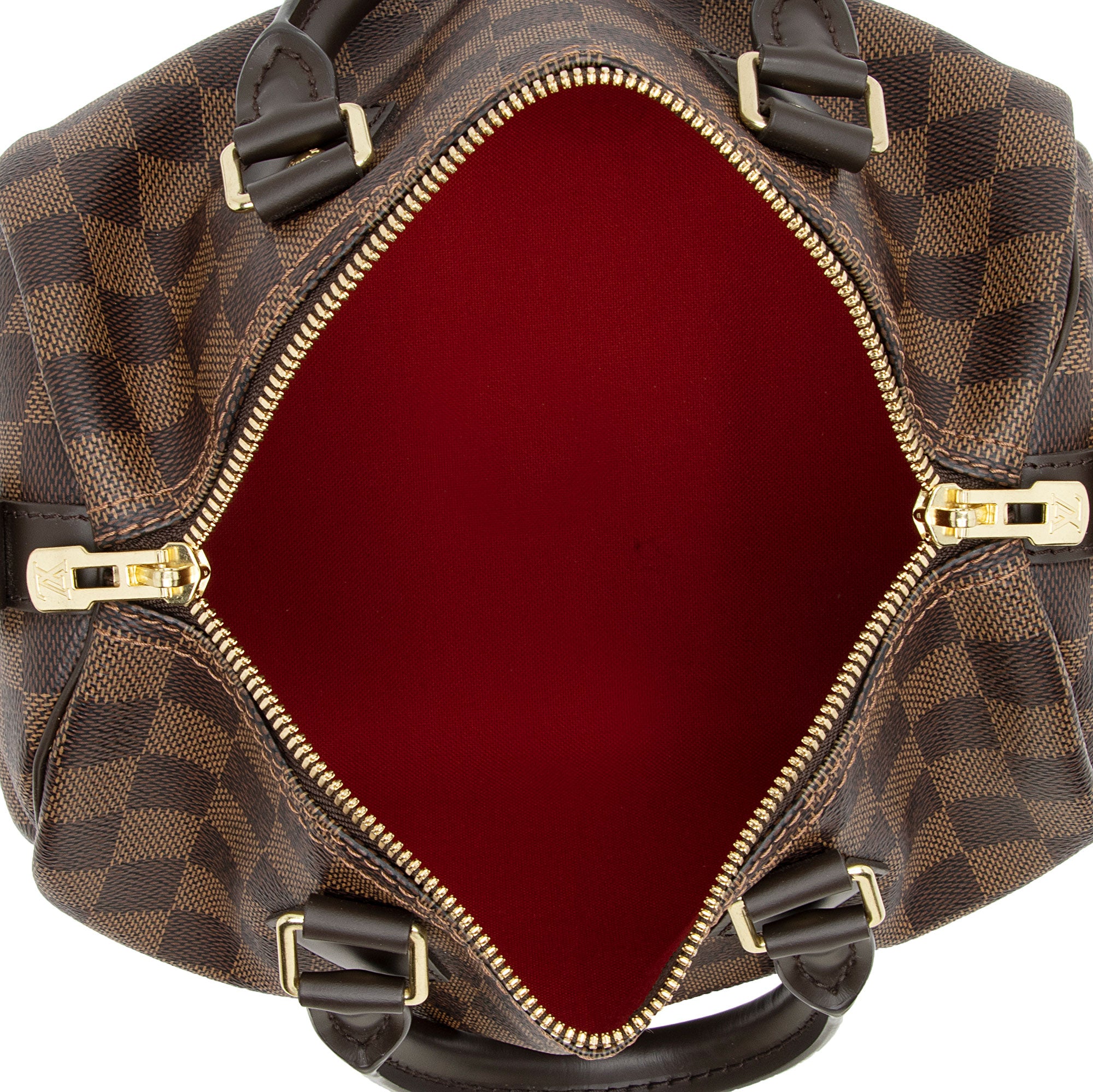 Louis Vuitton Damier Ebene Speedy Bandouliere 25 Satchel (SHF-G4jOep)
