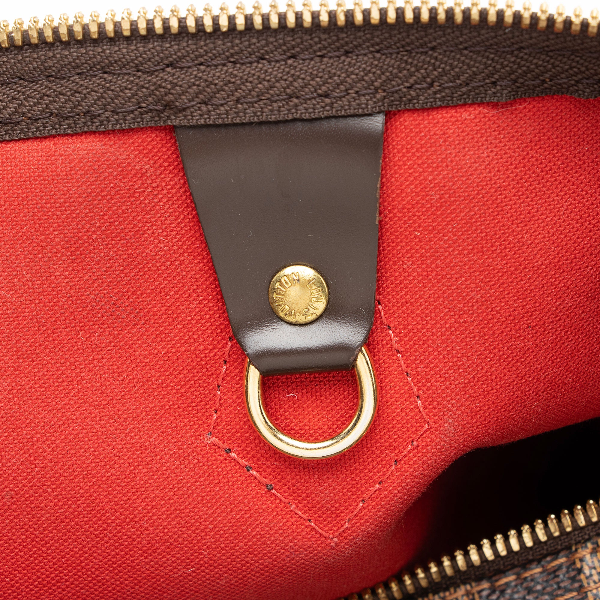 Louis Vuitton Damier Ebene Speedy Bandouliere 35 Satchel (SHF-GJQw2k)