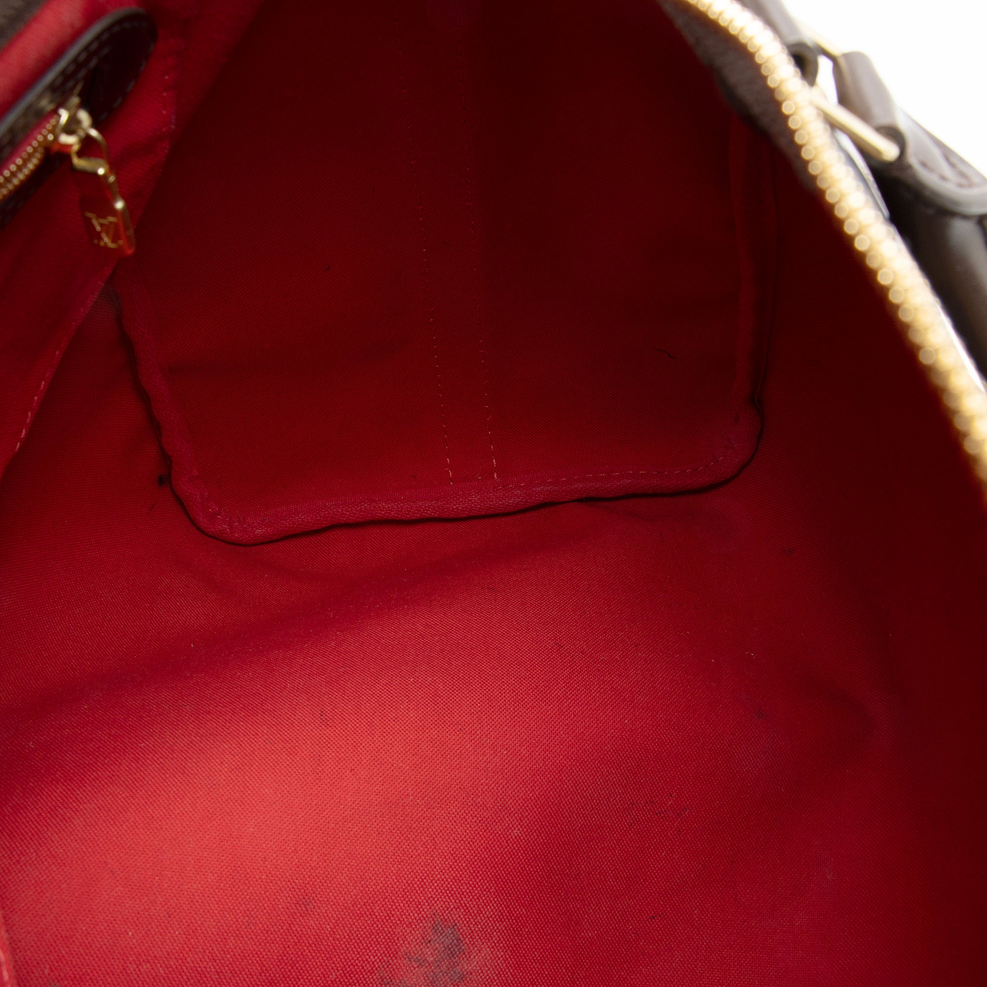 Louis Vuitton Damier Ebene Speedy Bandouliere 35 Satchel (SHF-GJQw2k)