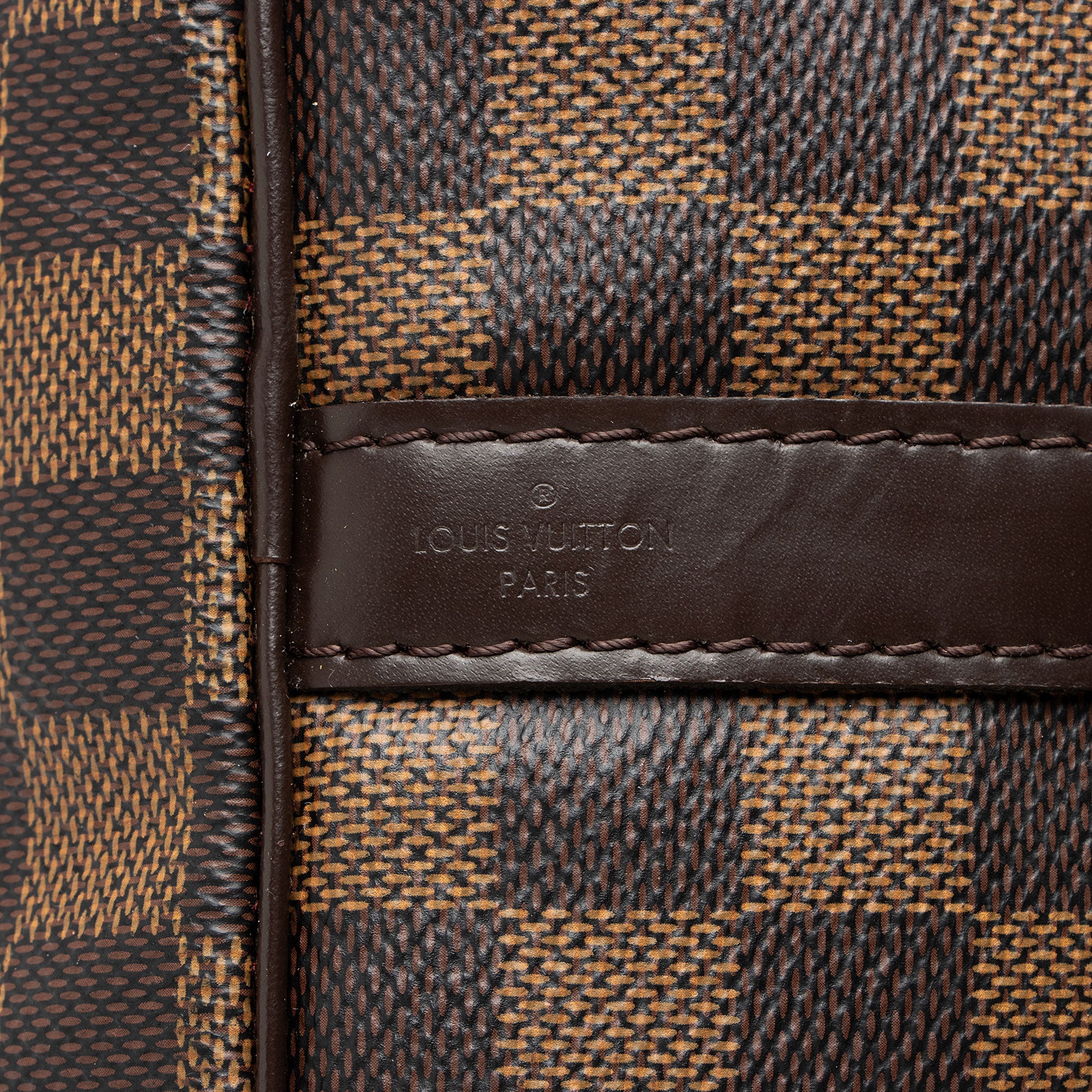 Louis Vuitton Damier Ebene Speedy Bandouliere 35 Satchel (SHF-GJQw2k)