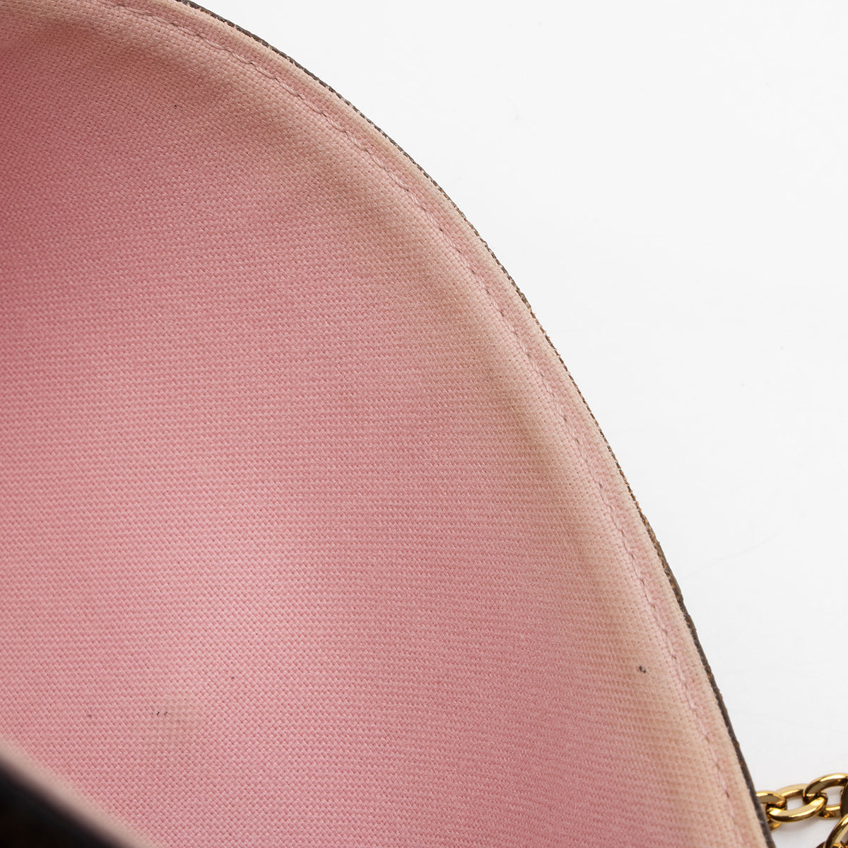 Louis Vuitton Damier Ebene Studded Felicie Pochette