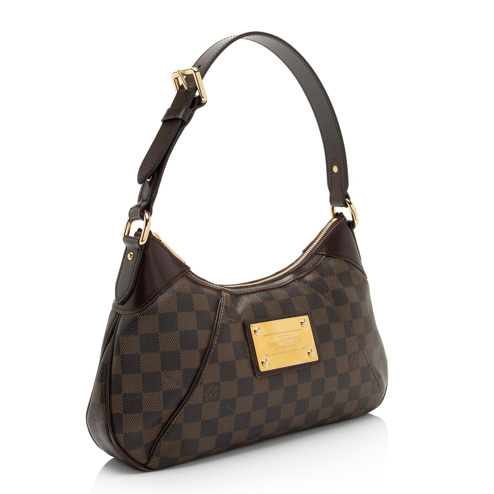 Louis Vuitton Damier Ebene Thames PM Shoulder Bag (SHF-zGXn6B 