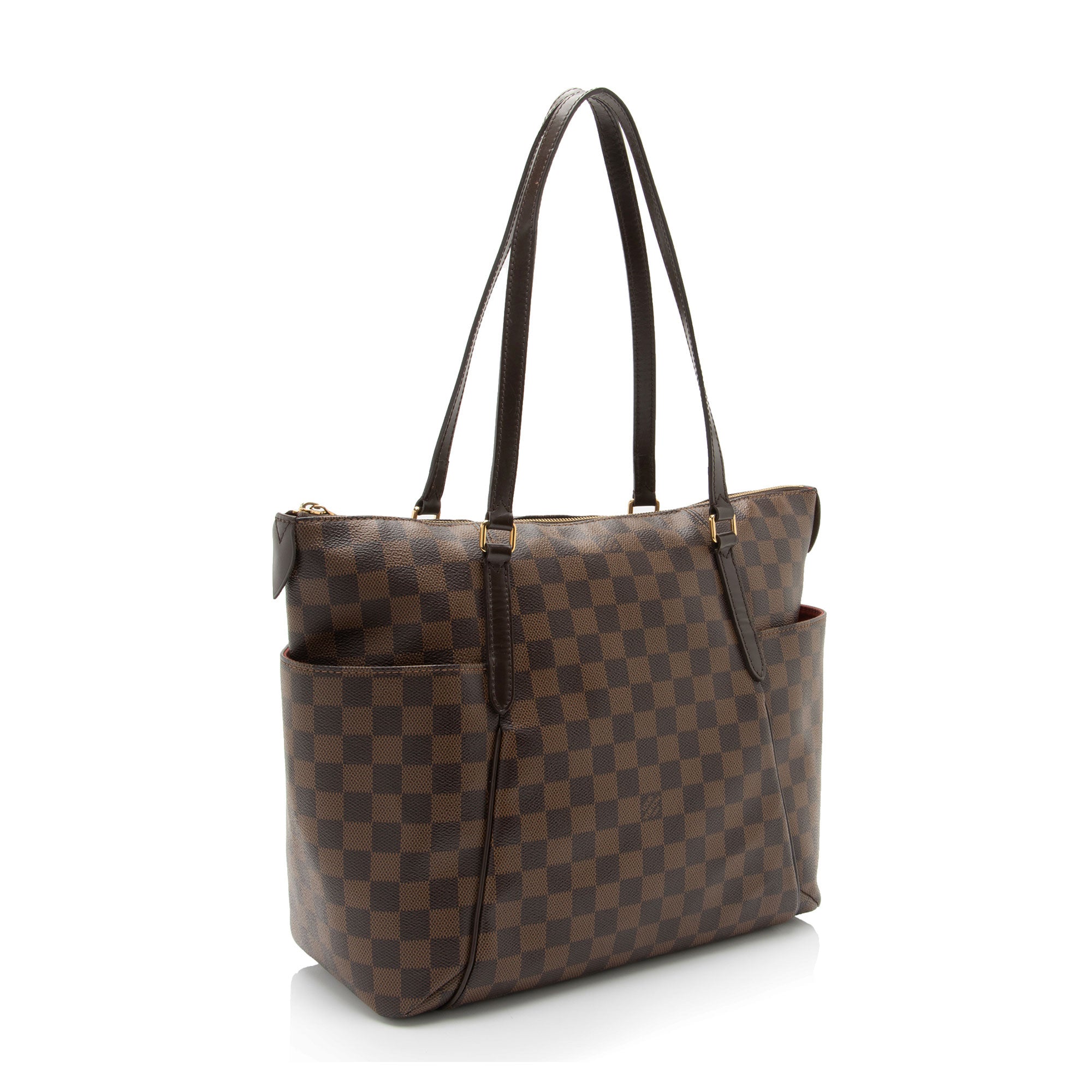 Louis Vuitton Damier Ebene Totally MM Tote (SHF-tIZLqg)