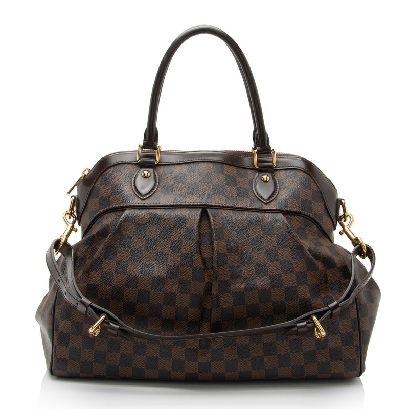 Louis Vuitton Damier Ebene Trevi GM Satchel (SHF-TGpATS)