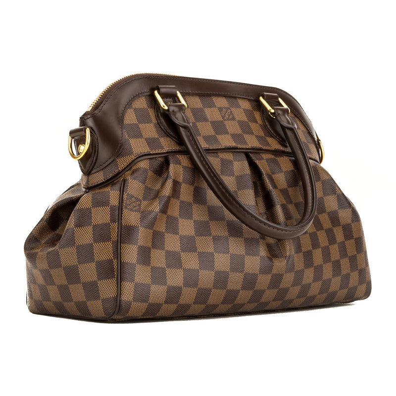 Louis Vuitton Damier Ebene Trevi PM Shoulder Bag (SHF-11452) – LuxeDH