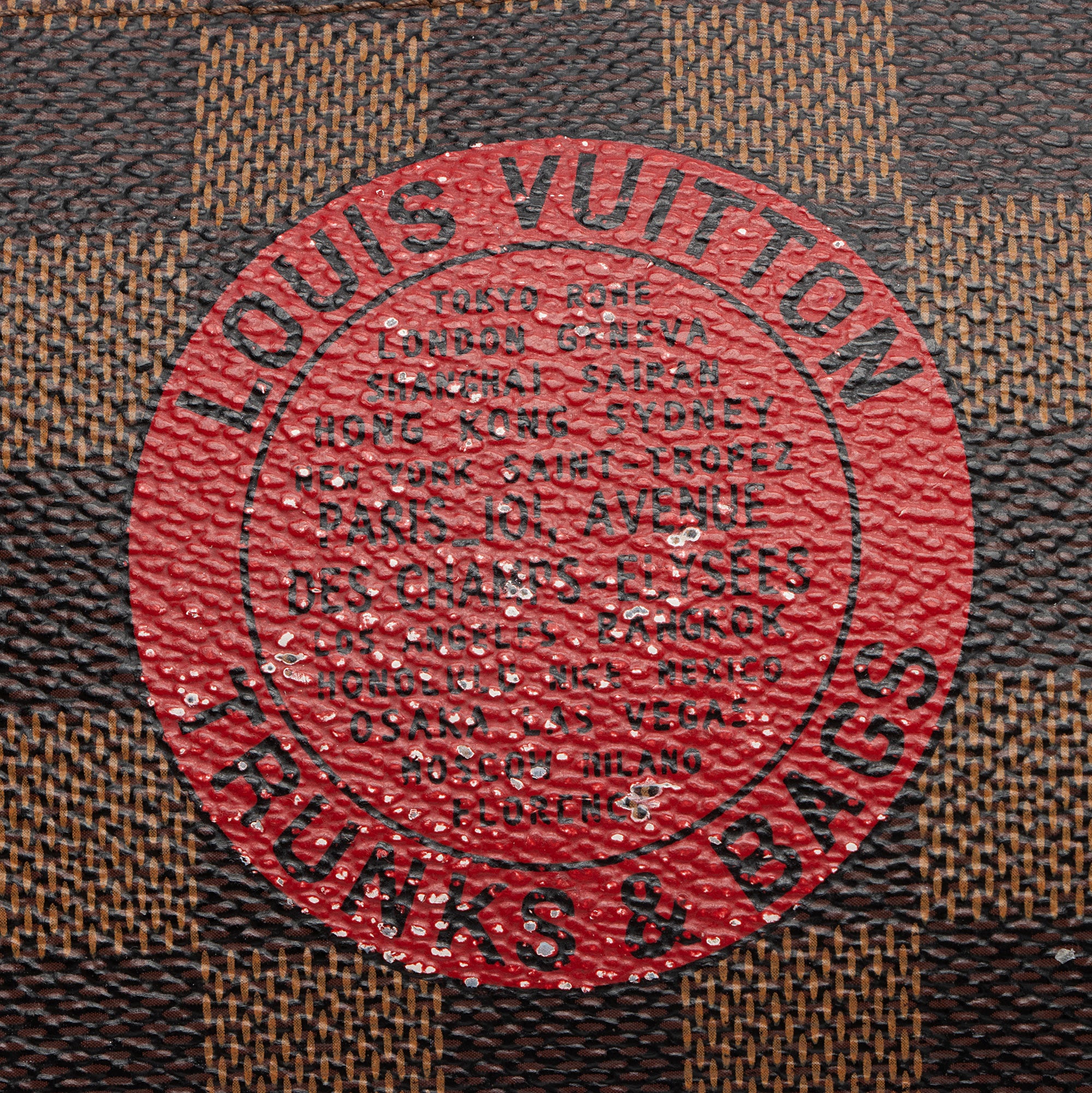 Louis Vuitton Damier Ebene Trunks & Bags Mini Pochette Accessoires (SHF-p83GW4)