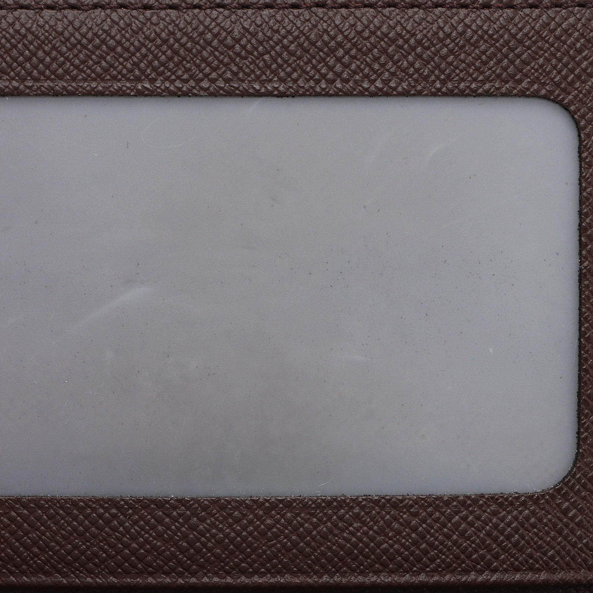 Louis Vuitton Damier Ebene Two Card Holder Wallet (SHF-Fox7xD)