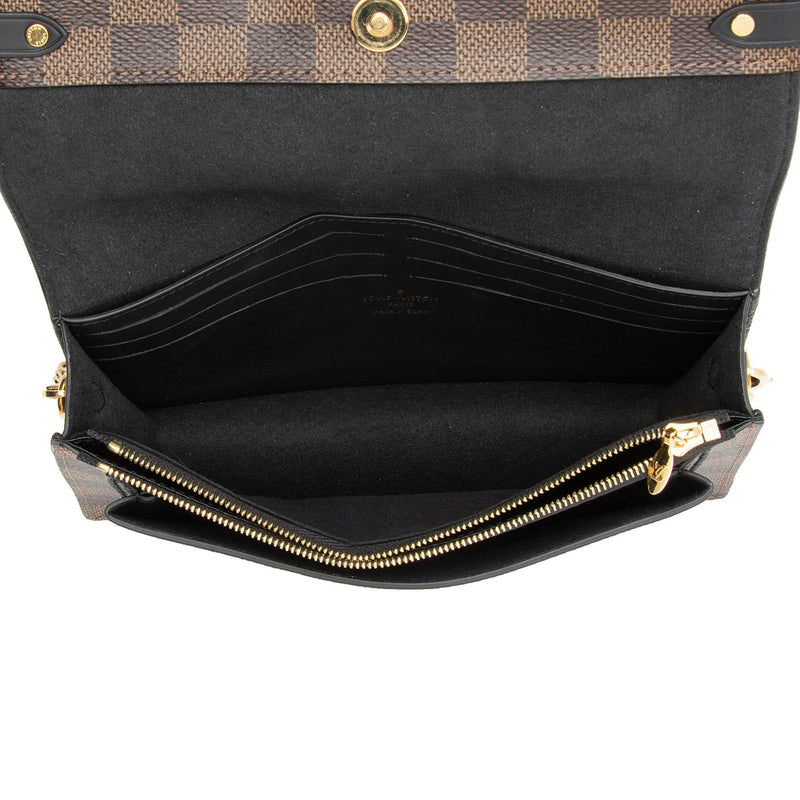 Louis vuitton vavin chain wallet 2025 black