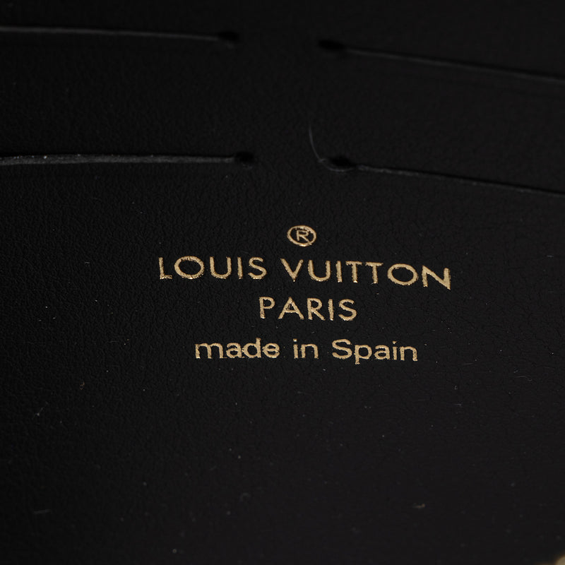 Louis Vuitton Damier Ebene Vavin Chain Wallet (SHF-0jS0VB)