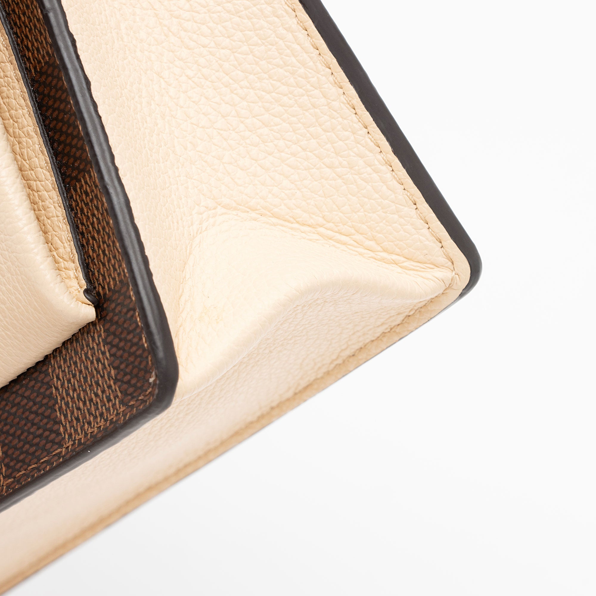 Louis Vuitton Damier Ebene Vavin Chain Wallet (SHF-SzZMpa)