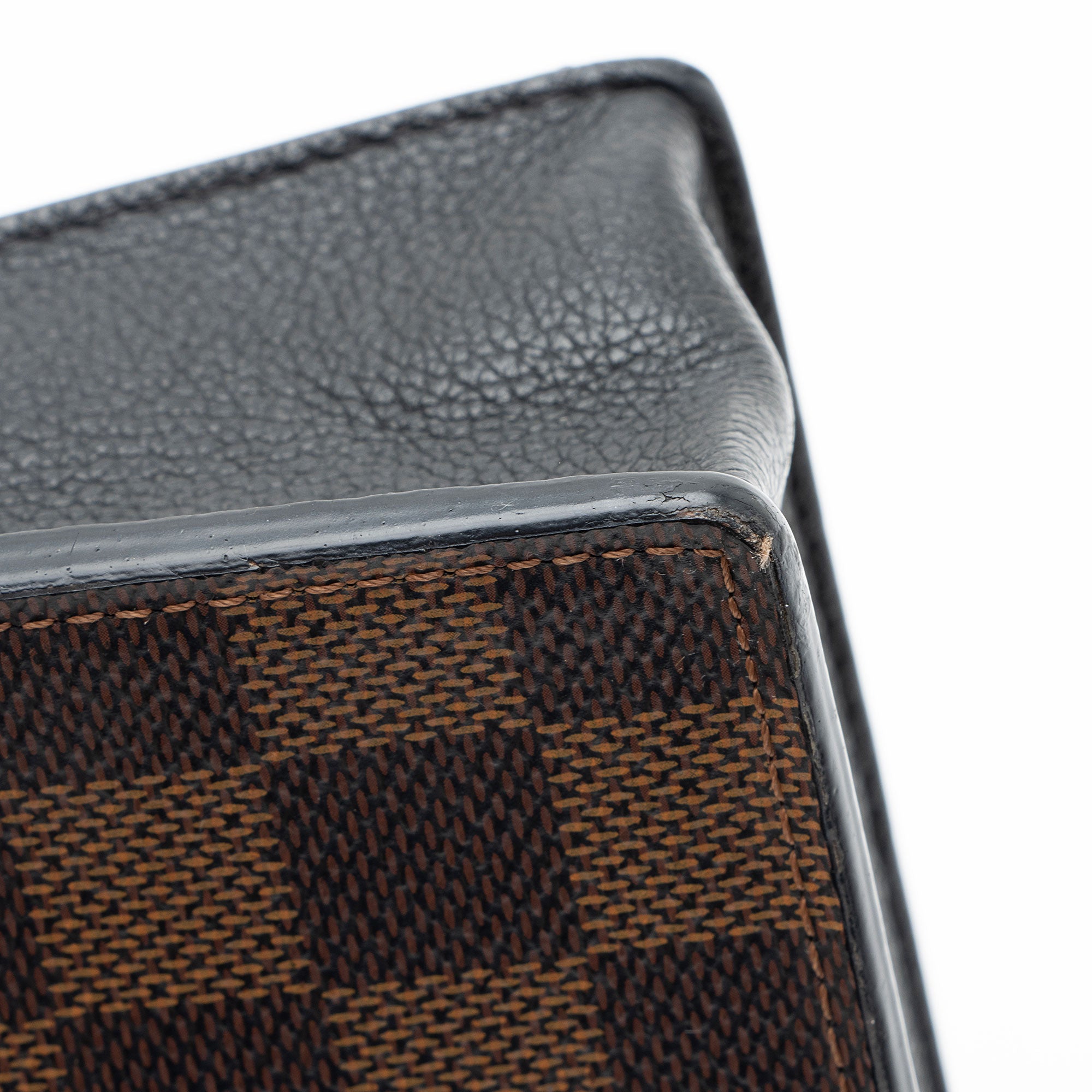 Louis Vuitton Damier Ebene Vavin Chain Wallet