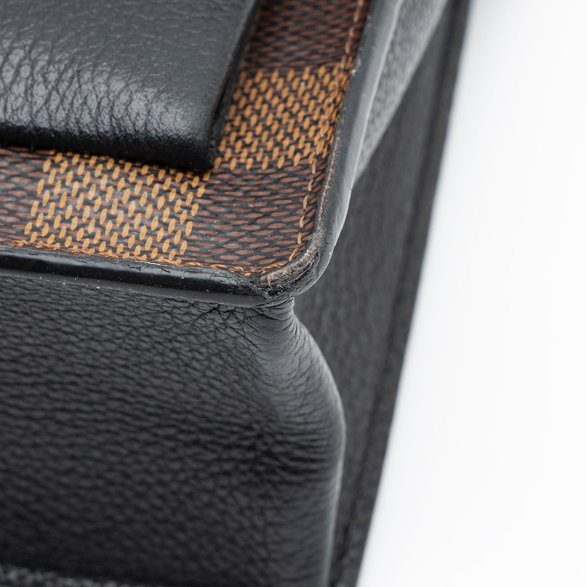 Louis Vuitton Damier Ebene Vavin Chain Wallet