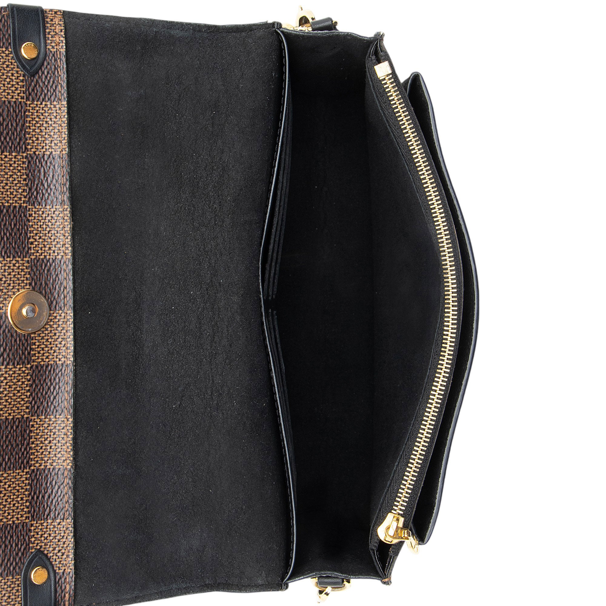 Louis Vuitton Damier Ebene Vavin Chain Wallet