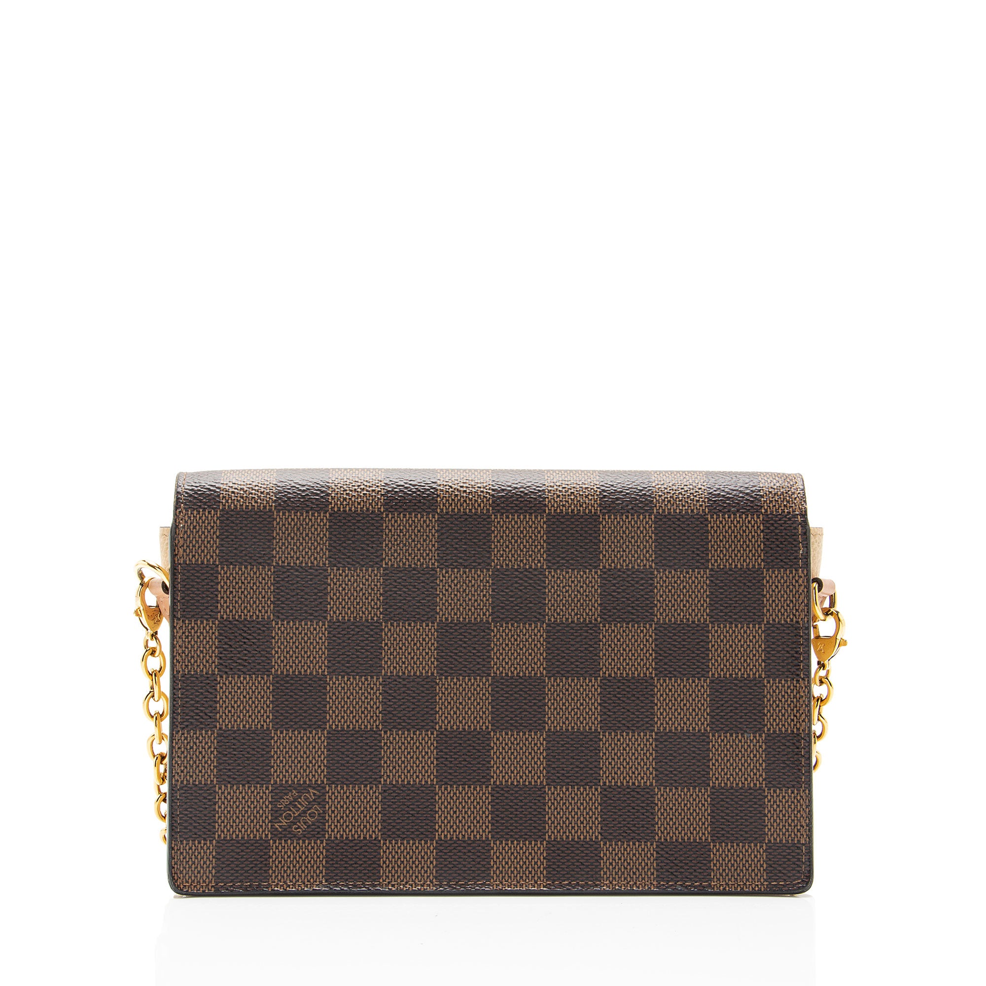 Louis Vuitton Damier Ebene Vavin Chain Wallet