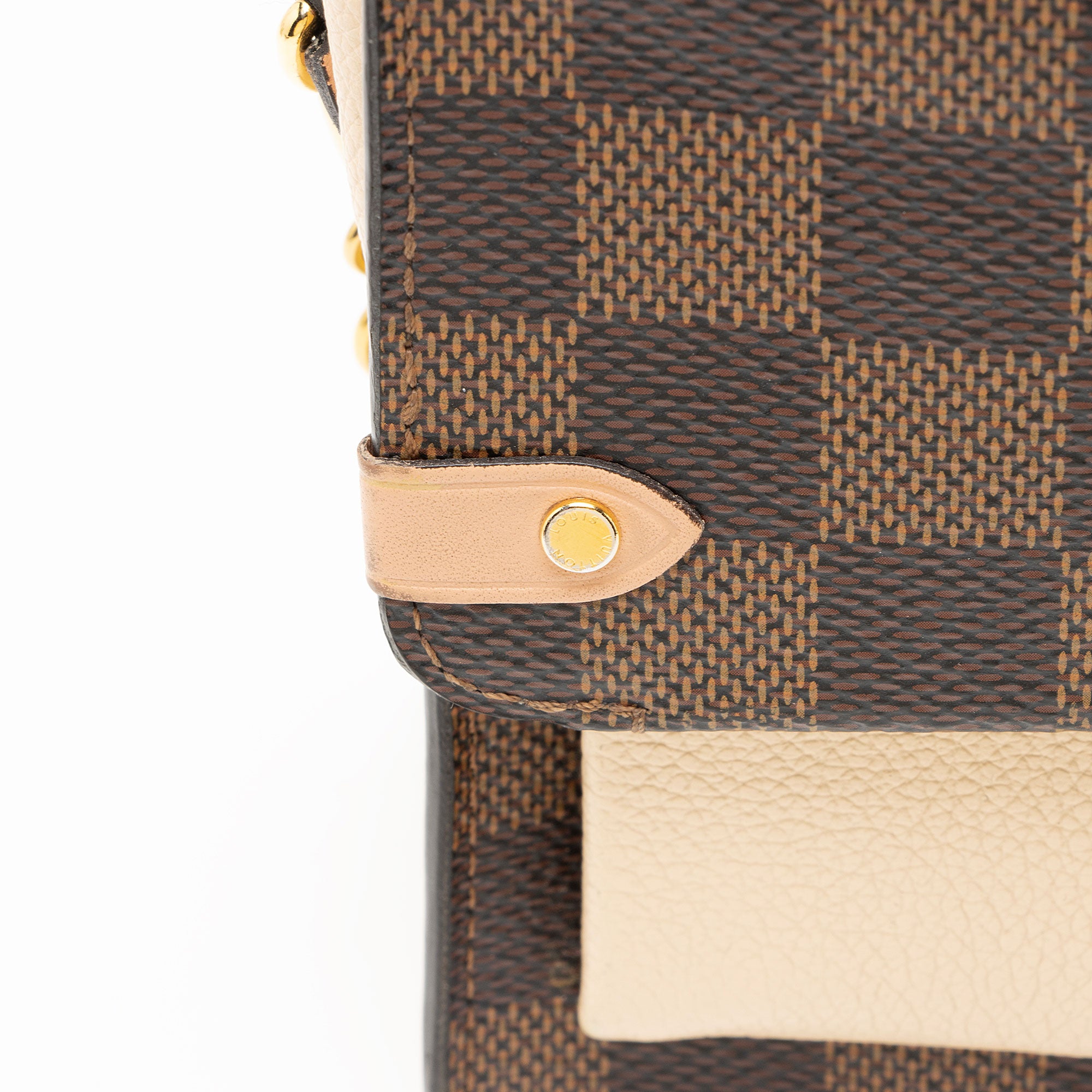Louis Vuitton Damier Ebene Vavin Chain Wallet