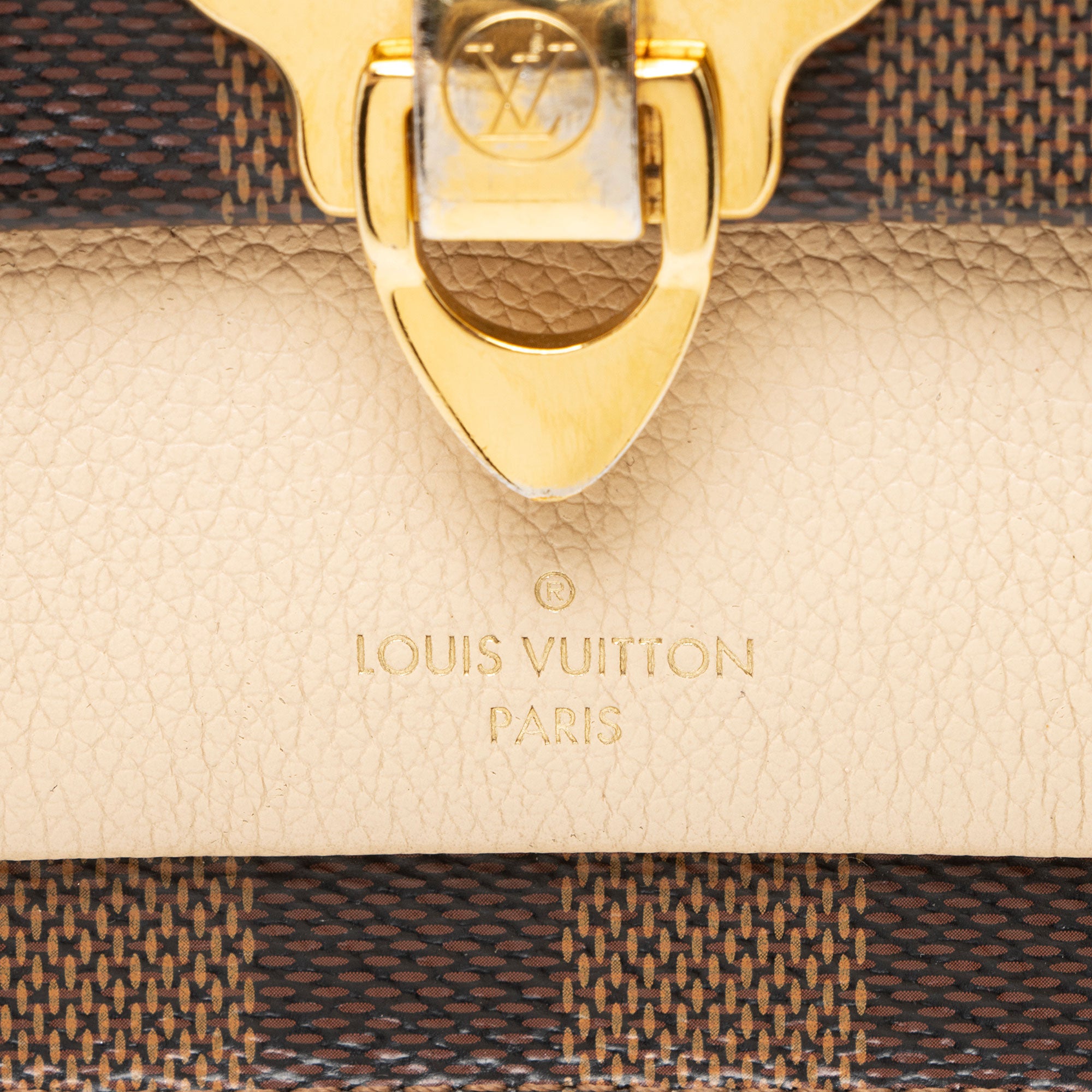 Louis Vuitton Damier Ebene Vavin Chain Wallet