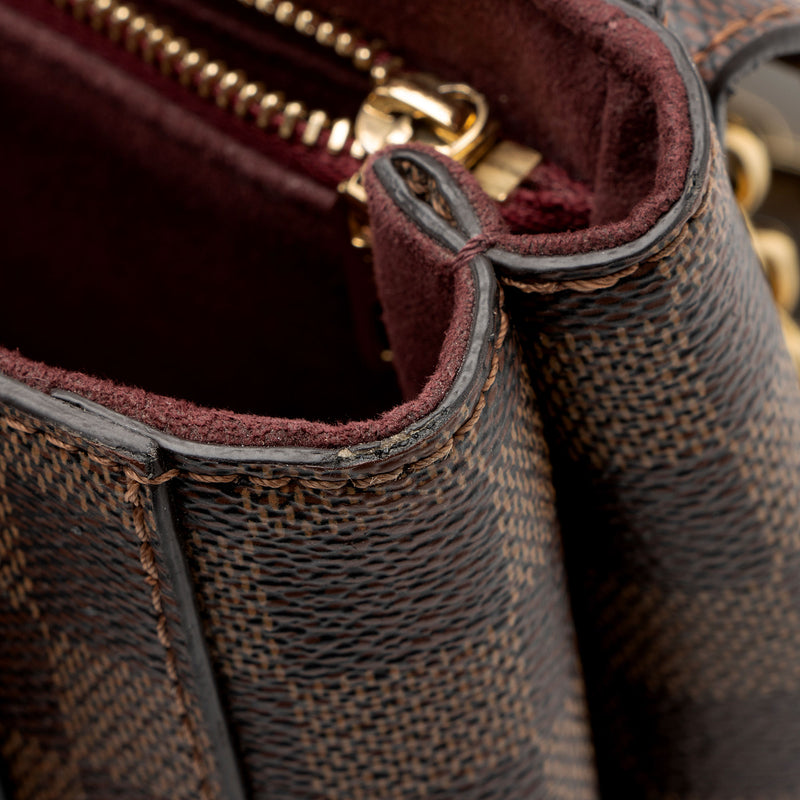 Louis Vuitton Damier Ebene Vavin PM Shoulder Bag (SHF-xLiQqA)