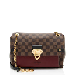 Louis Vuitton Vavin PM Damier Ebene Crossbody Bag Brown