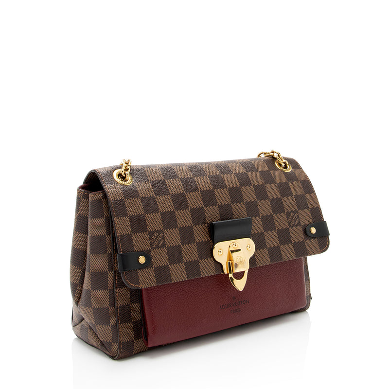 Louis Vuitton Damier Ebene Vavin PM Shoulder Bag SHF xLiQqA LuxeDH
