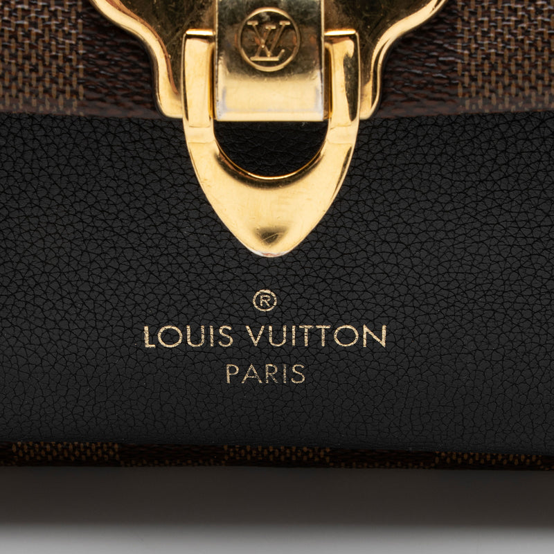 Louis Vuitton Damier Ebene Vavin PM Shoulder Bag (SHF-6vFamC)