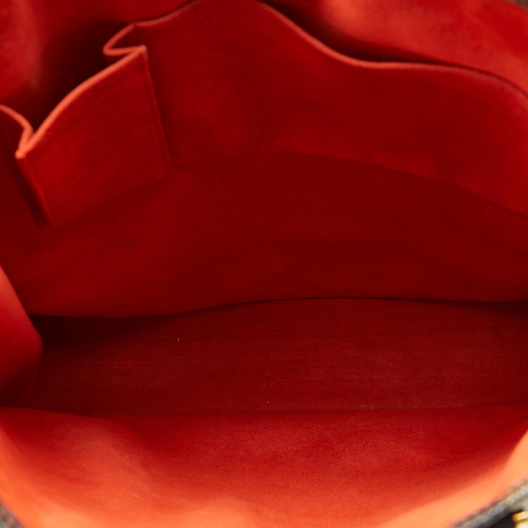 Louis Vuitton Damier Ebene Venice Sac Plat (SHG-a7V2y9)