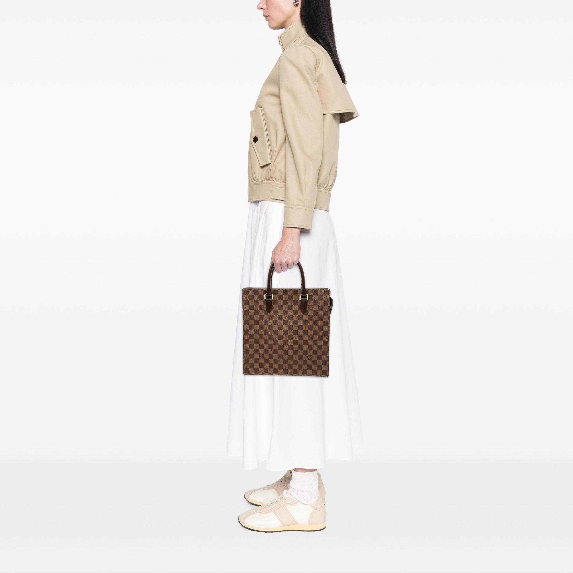 Louis Vuitton Damier Ebene Venice Sac Plat