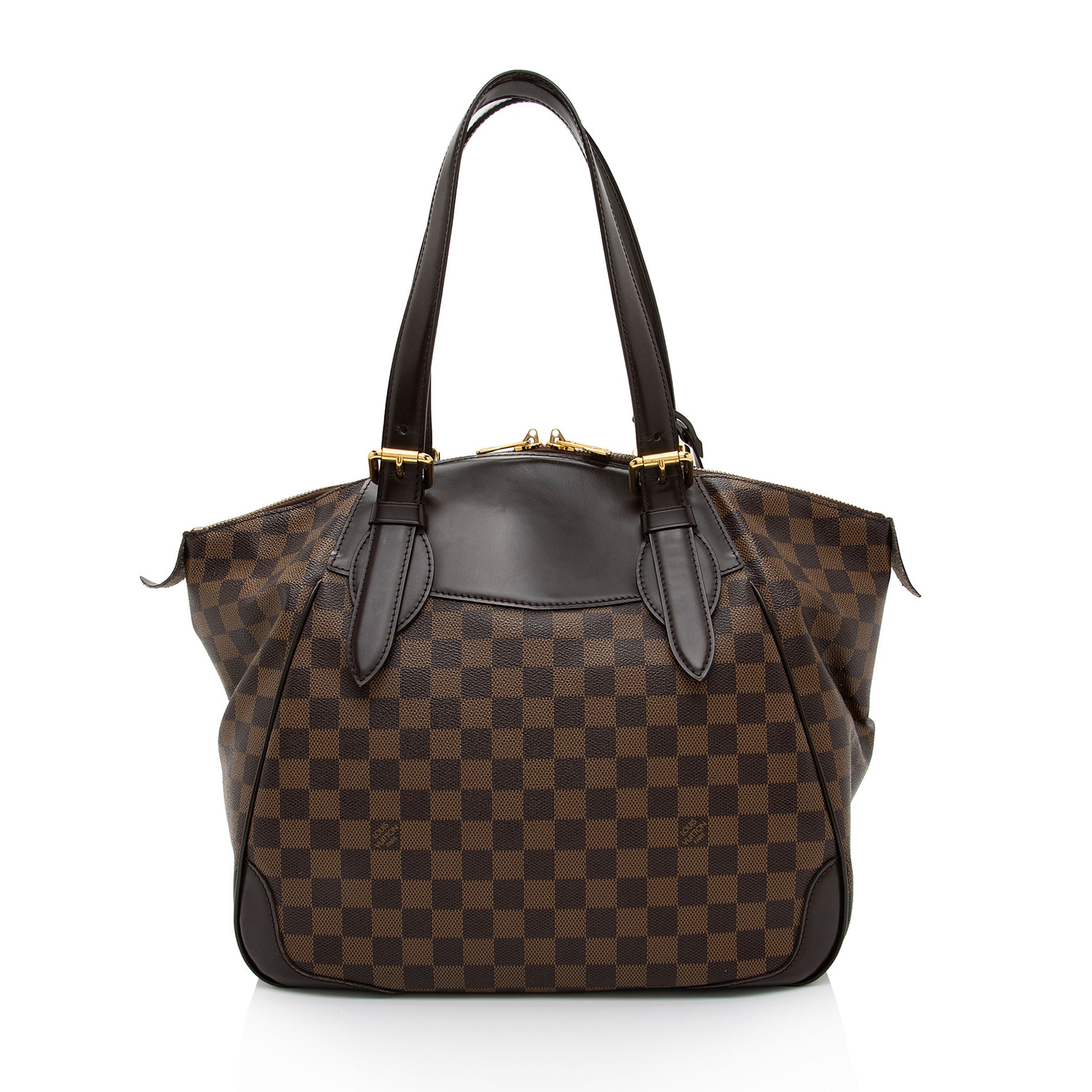 Louis Vuitton Damier Ebene Verona GM Shoulder Bag (SHF-BrKB8L)