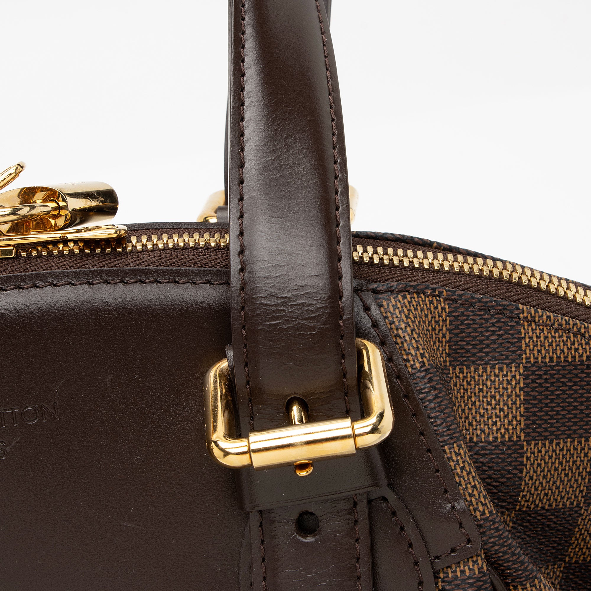 Louis Vuitton Damier Ebene Verona MM Shoulder Bag (SHF-8loQOL)