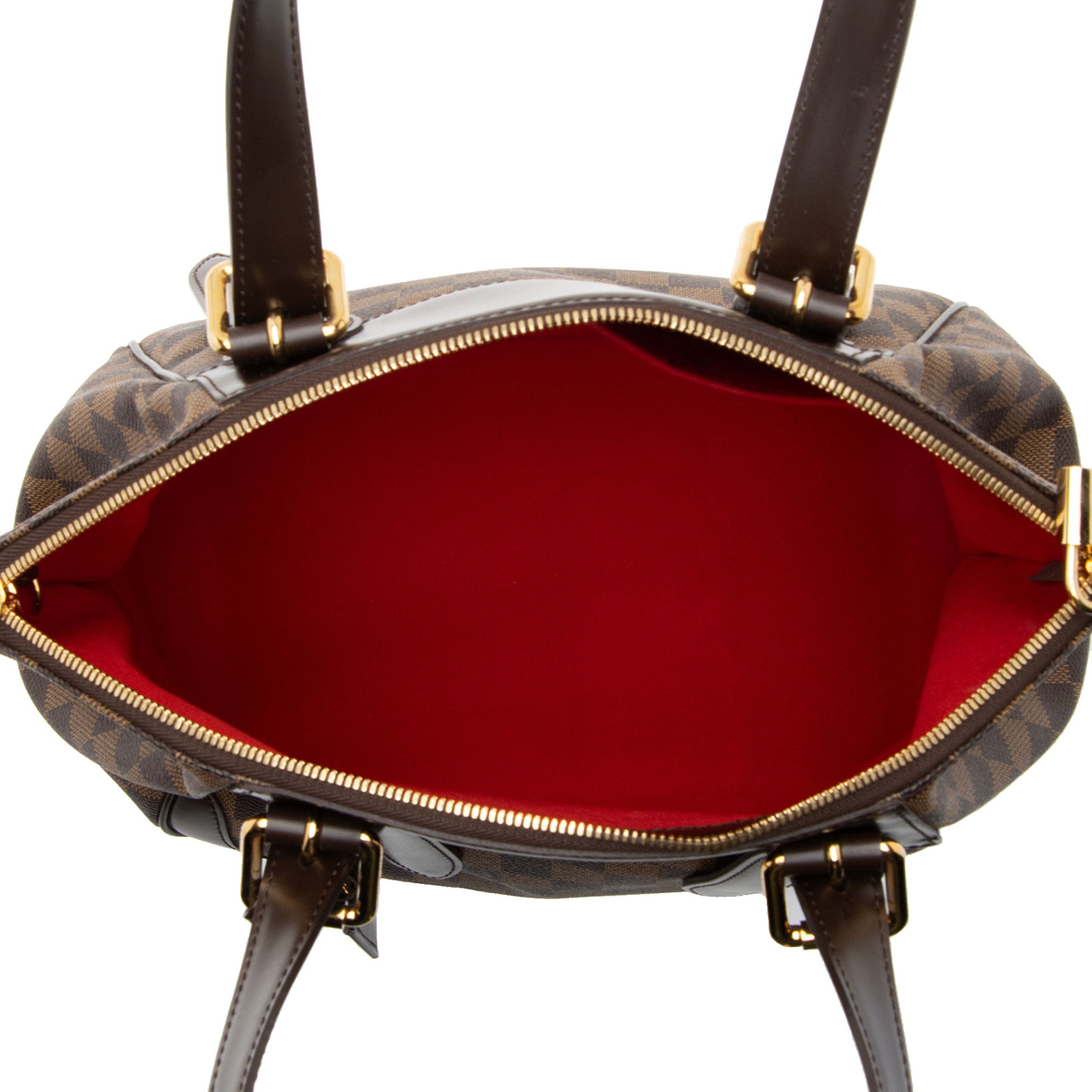 Louis Vuitton Damier Ebene Verona MM Shoulder Bag (SHF-8loQOL)