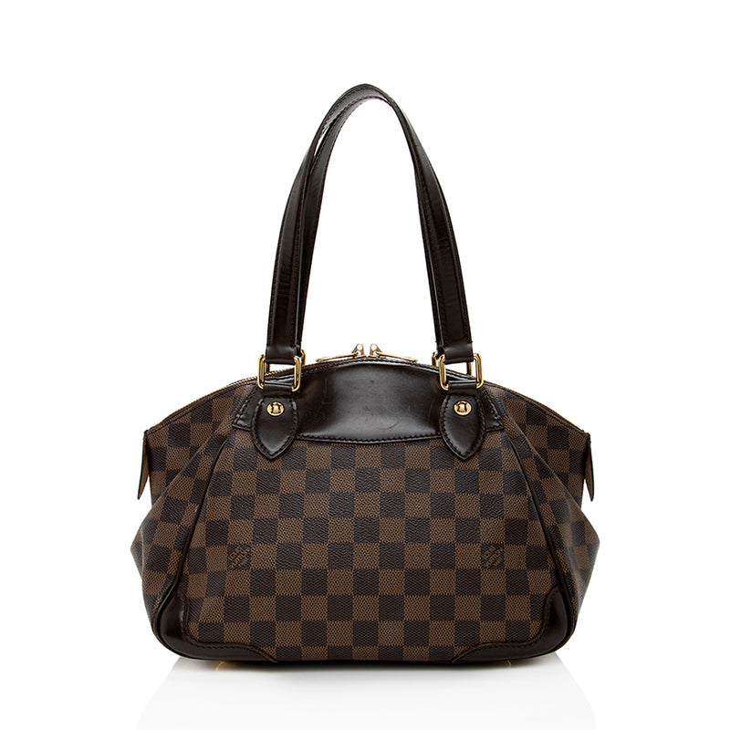 Louis Vuitton Damier Ebene Verona PM Shoulder Bag (SHF-15080)