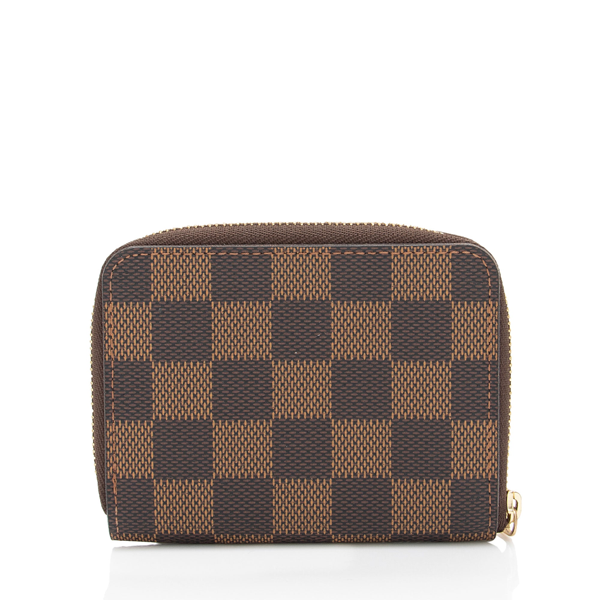 Louis Vuitton Damier Ebene Zippy Coin Wallet (SHF-7qEz7v)