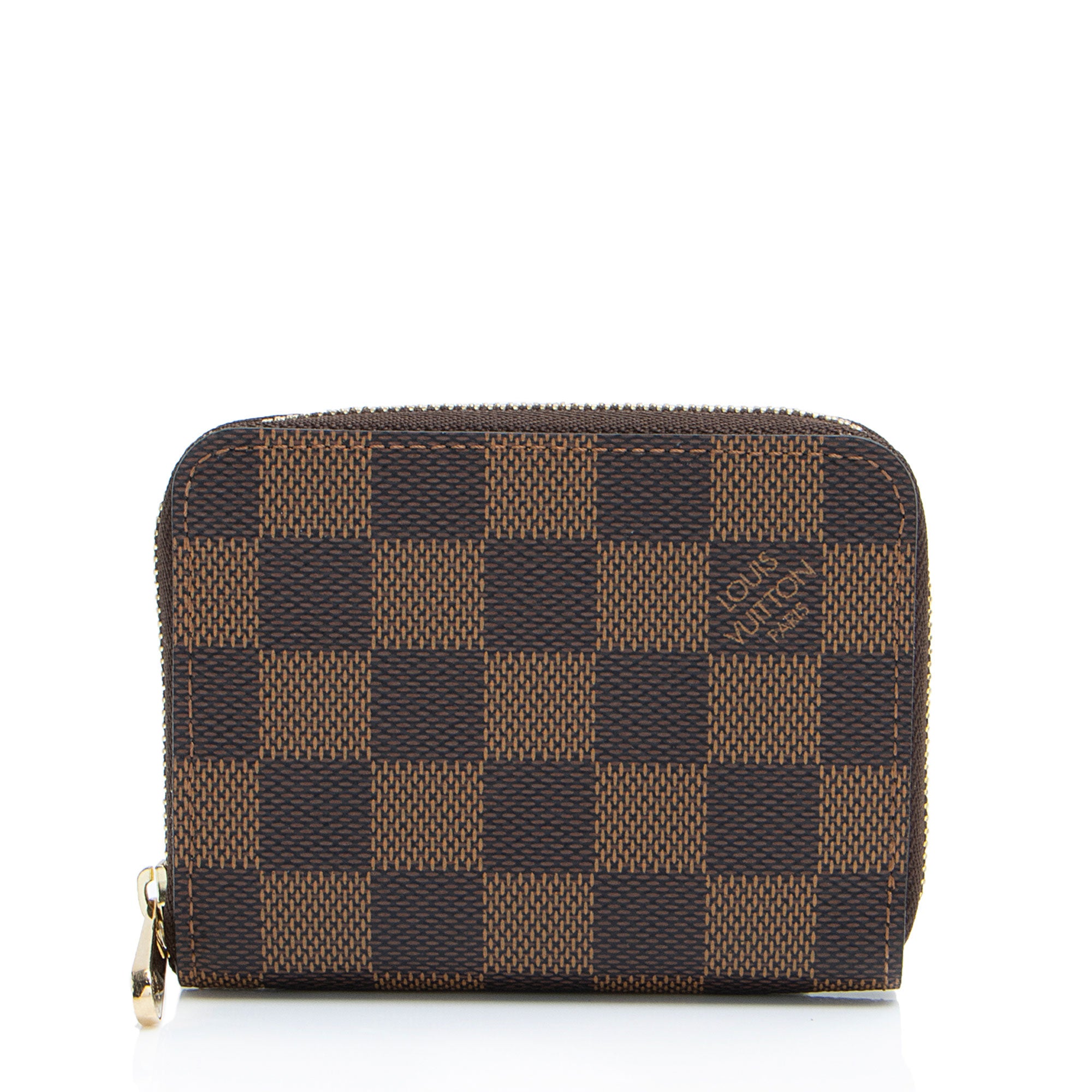 Louis Vuitton Damier Ebene Zippy Coin Wallet (SHF-TRW0A1)