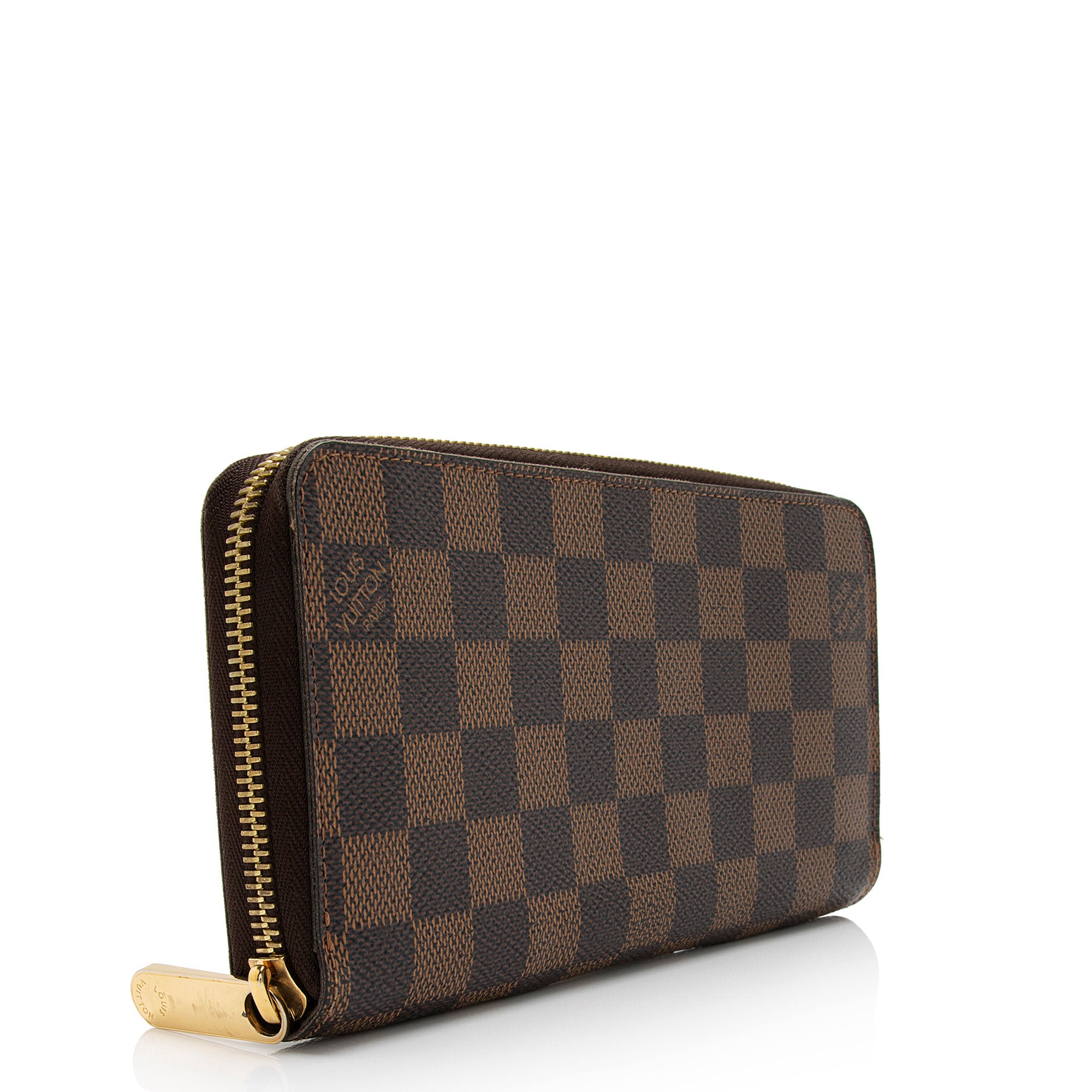 Louis Vuitton Damier Ebene Zippy Wallet (SHF-WEbG8g)
