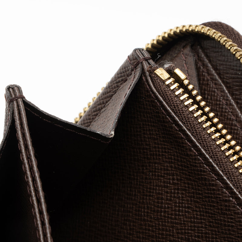 Louis Vuitton Damier Ebene Zippy Wallet (SHF-20519) – LuxeDH