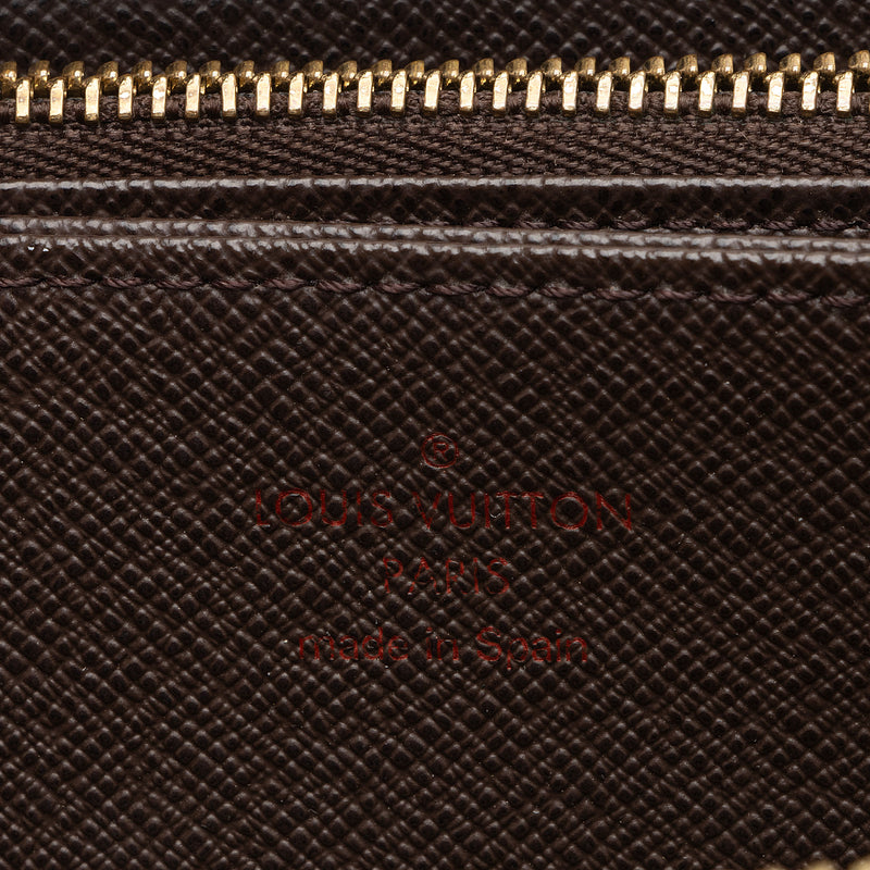 Louis Vuitton Damier Ebene Zippy Wallet (SHF-6R2ow5)