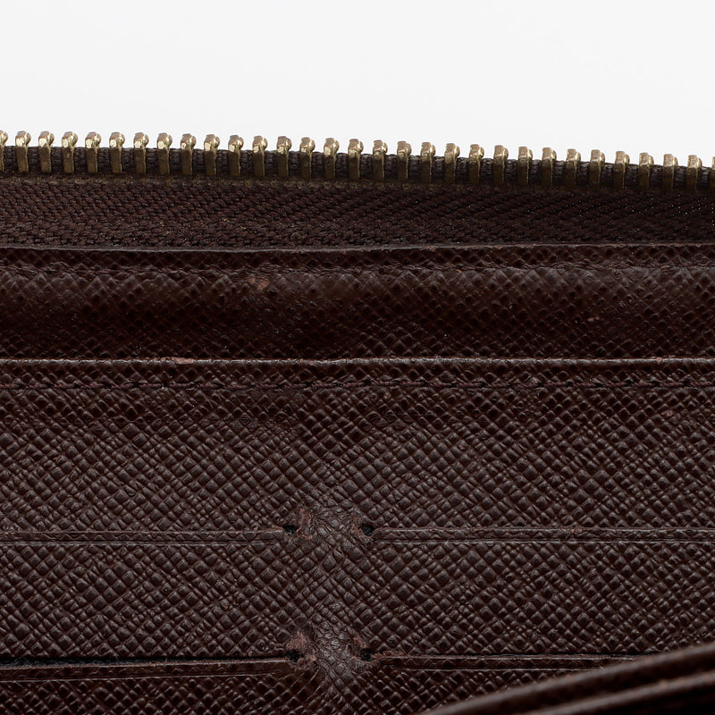 Louis Vuitton Damier Ebene Zippy Wallet (SHF-F2KHrY)