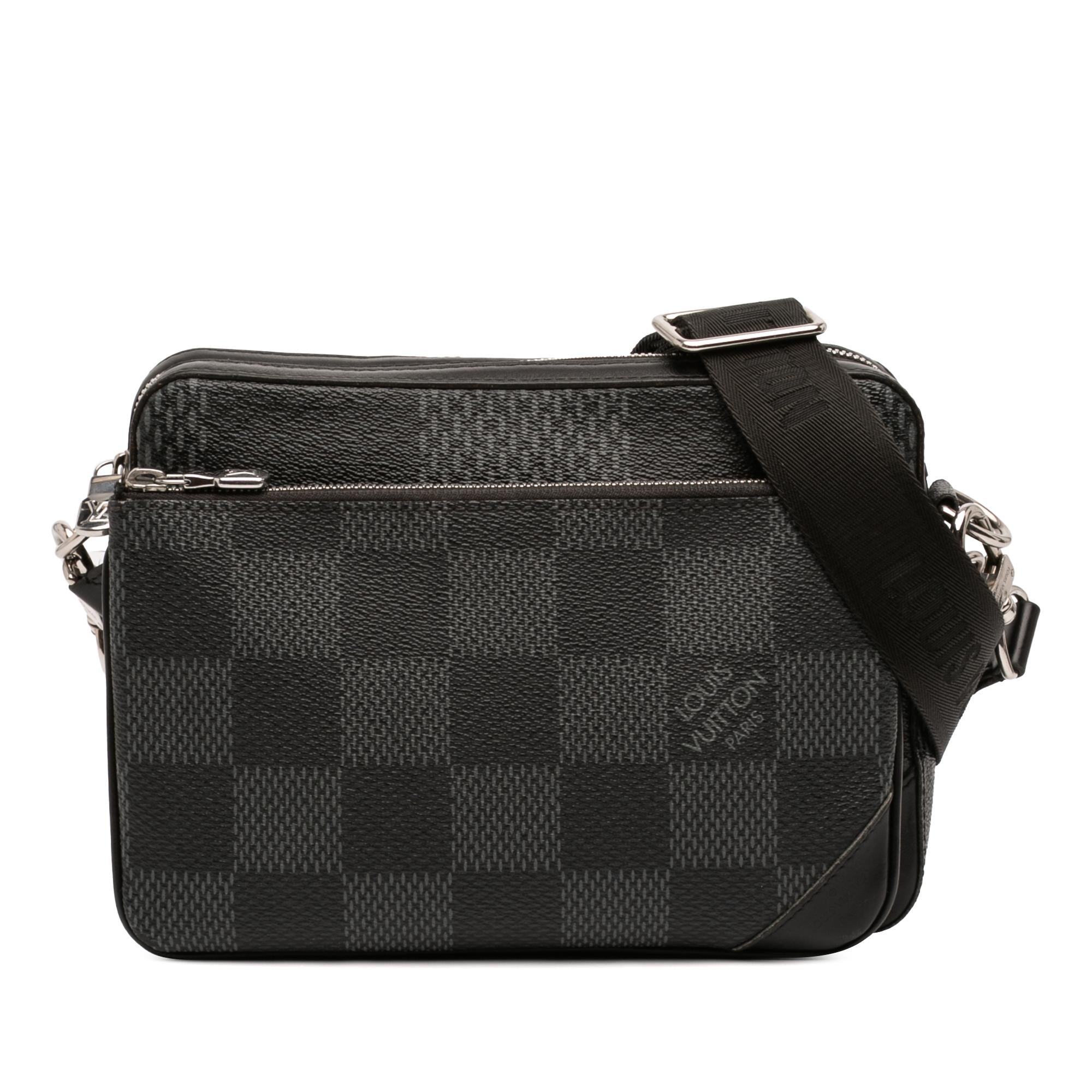 Louis Vuitton Damier Graphite 3D Trio Messenger Bag