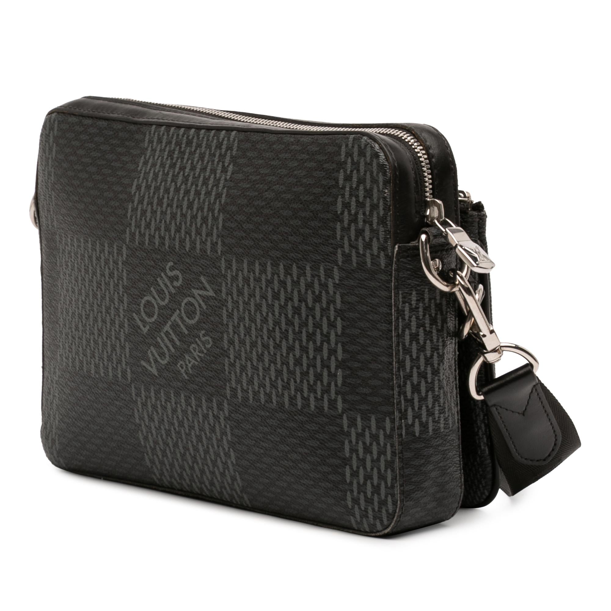 Louis Vuitton Damier Graphite 3D Trio Messenger Bag