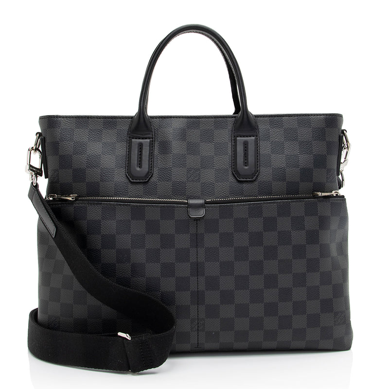 Louis vuitton luggage 2025 all day damier graphite