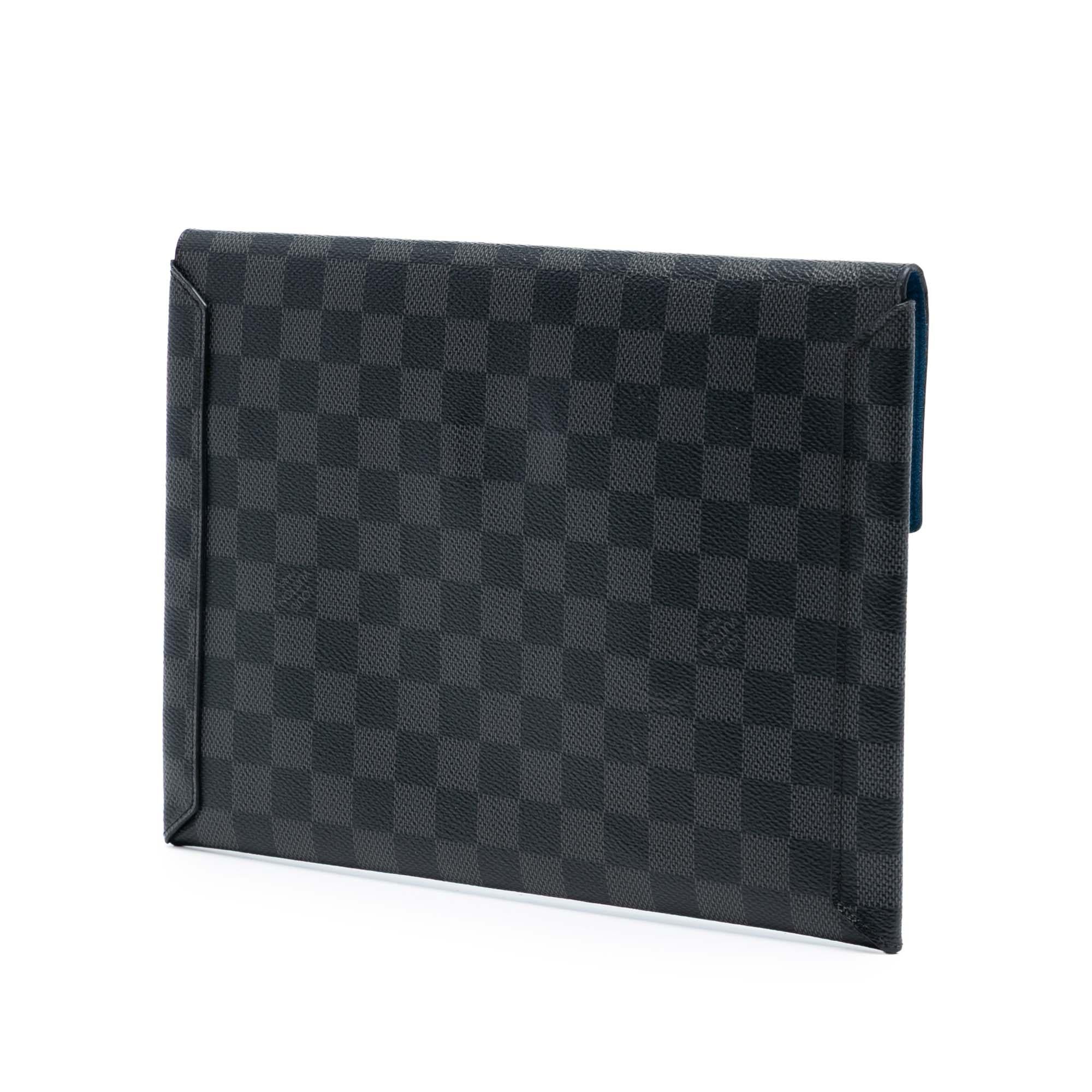 Louis Vuitton Damier Graphite Alpha Pochette GM