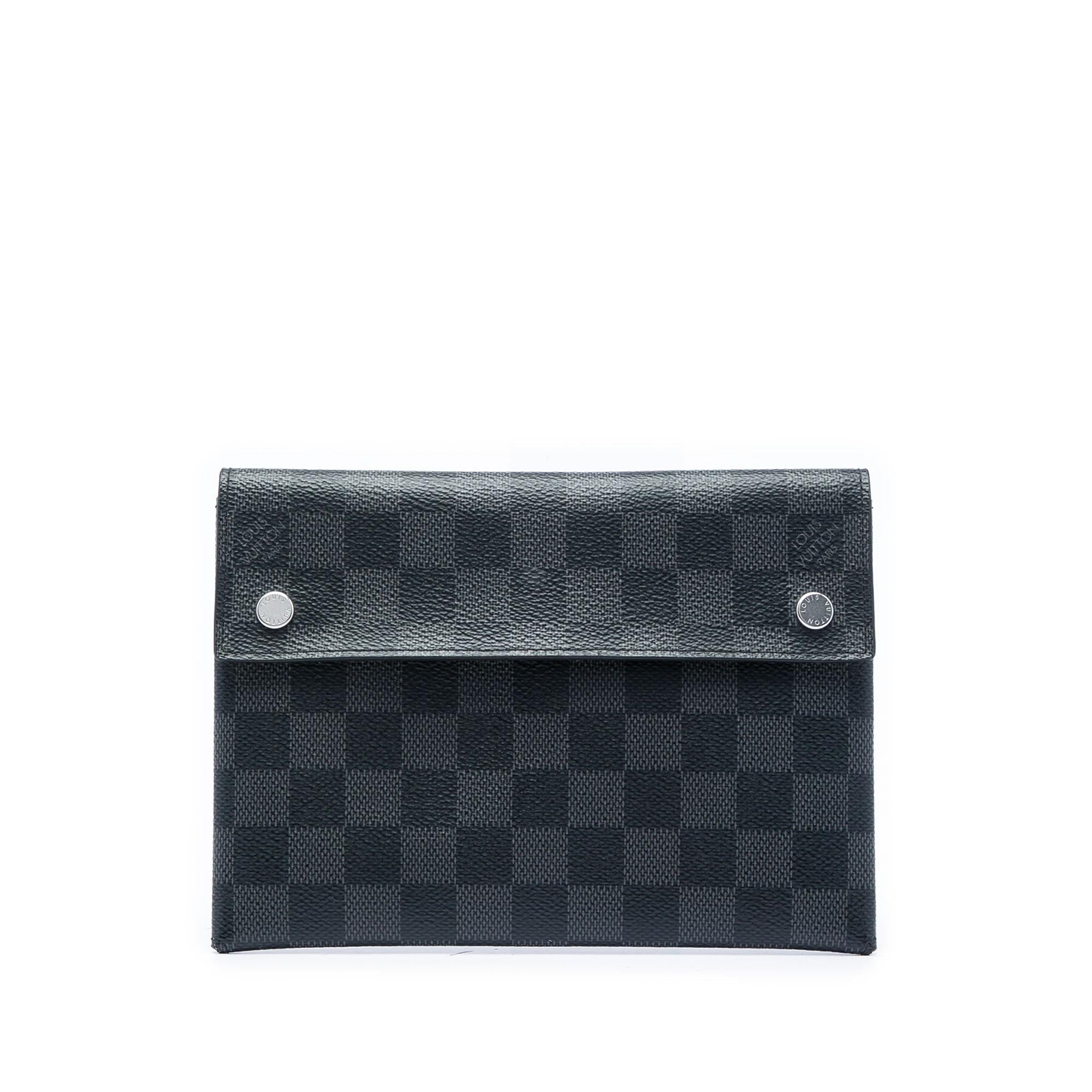 Louis Vuitton Damier Graphite Alpha Pochette MM