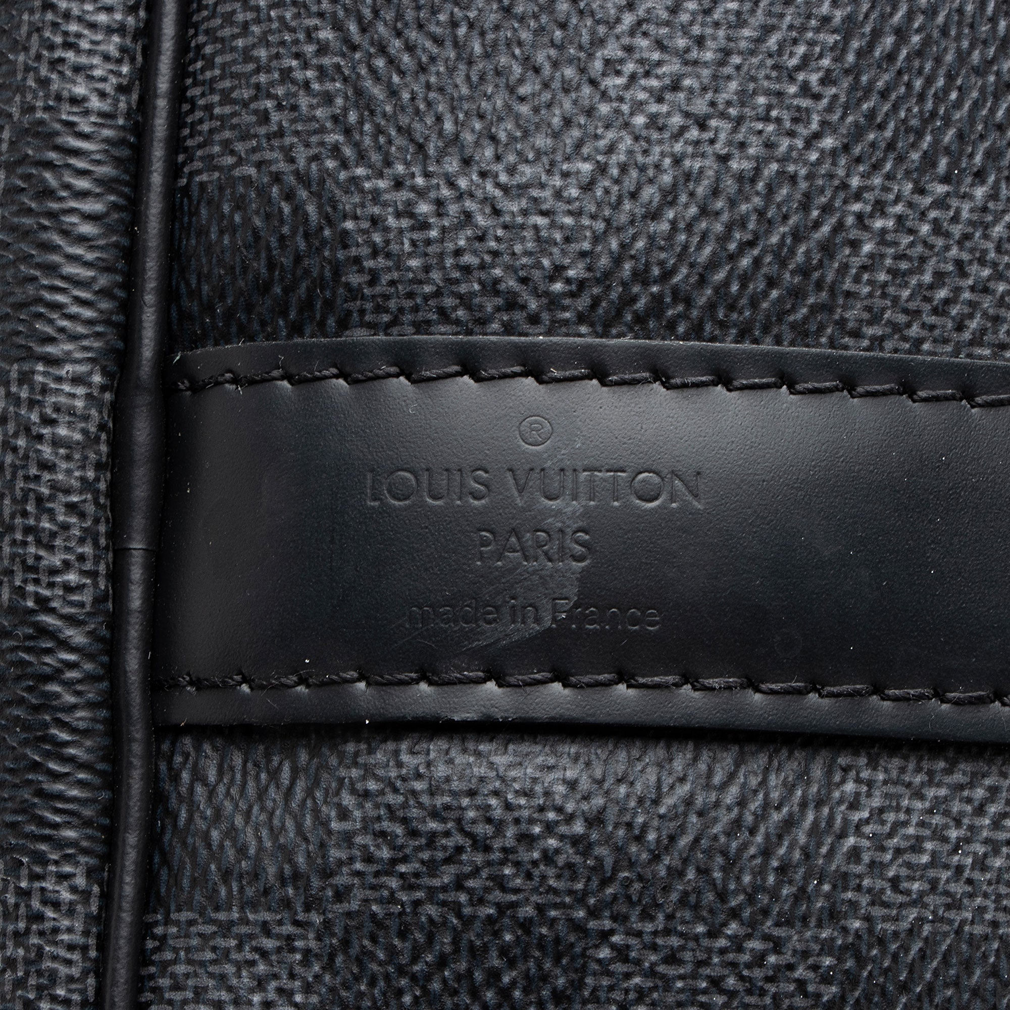 Louis Vuitton Damier Graphite Keepall Bandouliere 55 Duffle