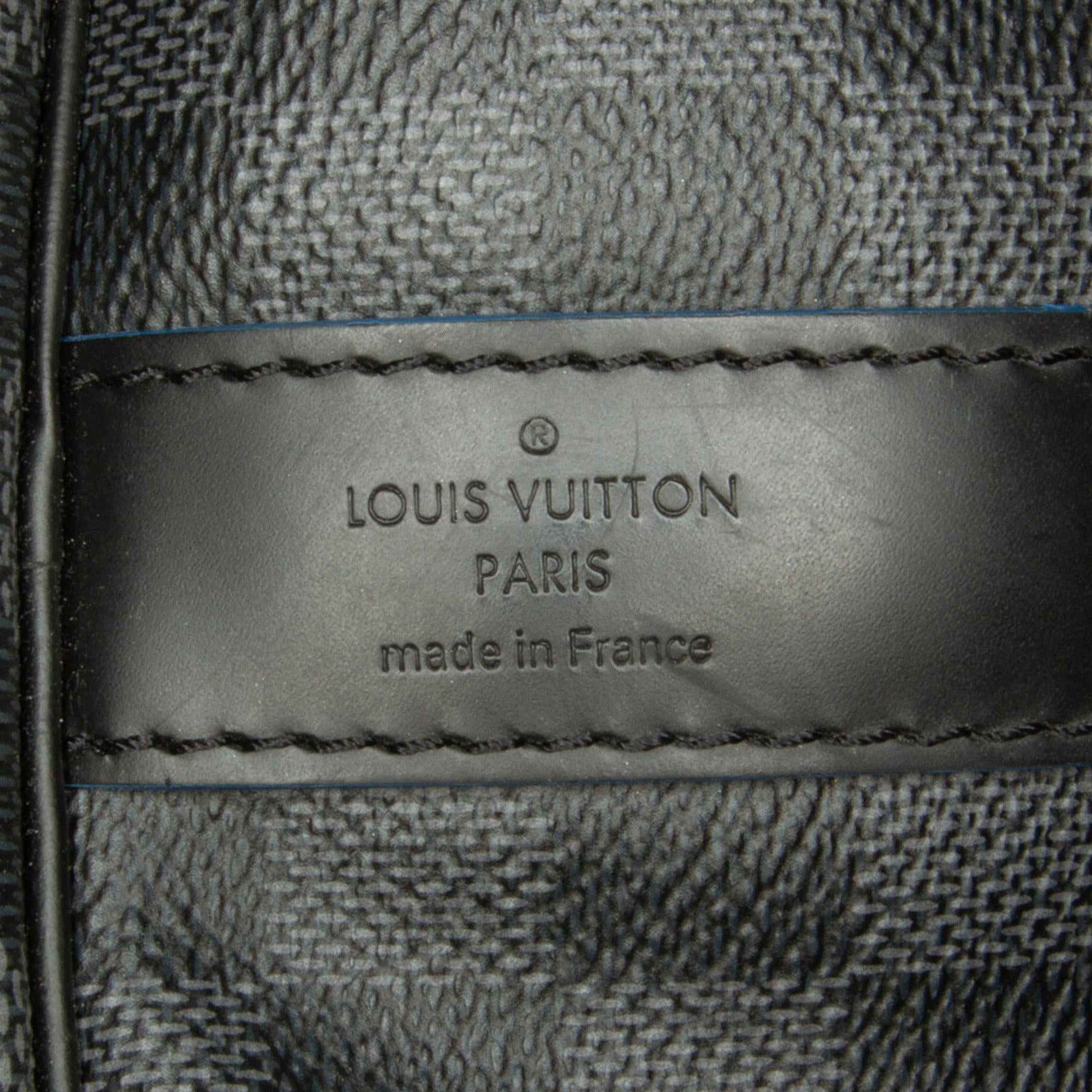 Louis Vuitton Damier Graphite Keepall Bandouliere 55 (SHG-A1oTqy)