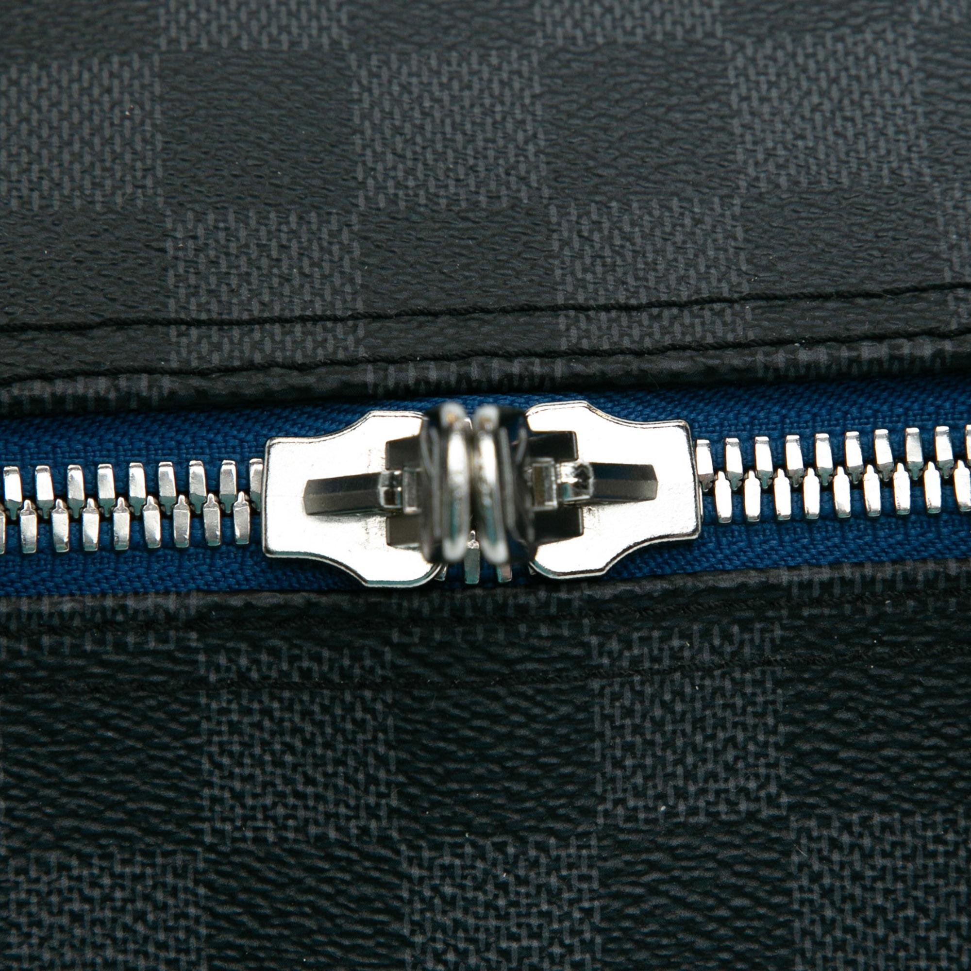 Louis Vuitton Damier Graphite Keepall Bandouliere 55 (SHG-A1oTqy)