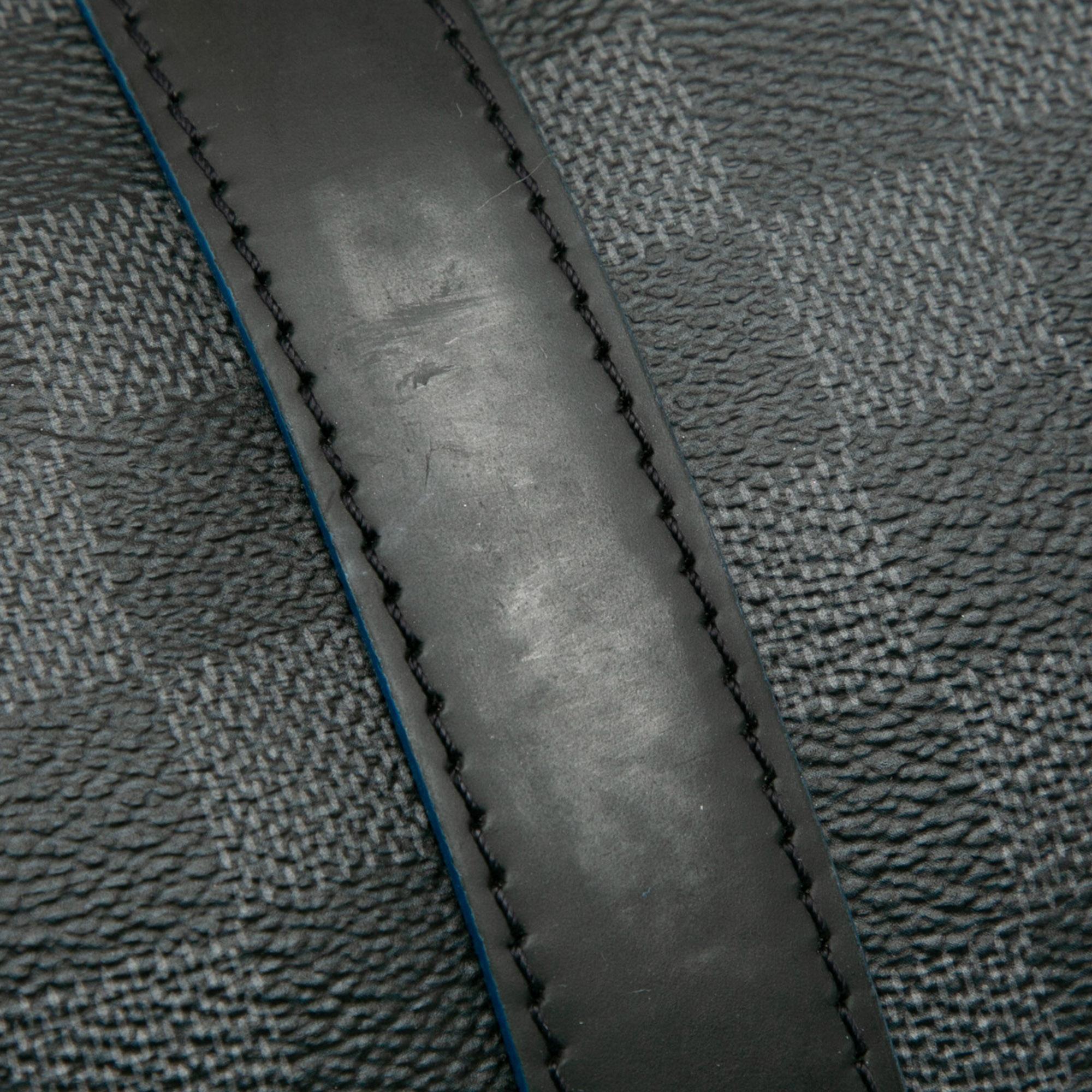 Louis Vuitton Damier Graphite Keepall Bandouliere 55 (SHG-A1oTqy)