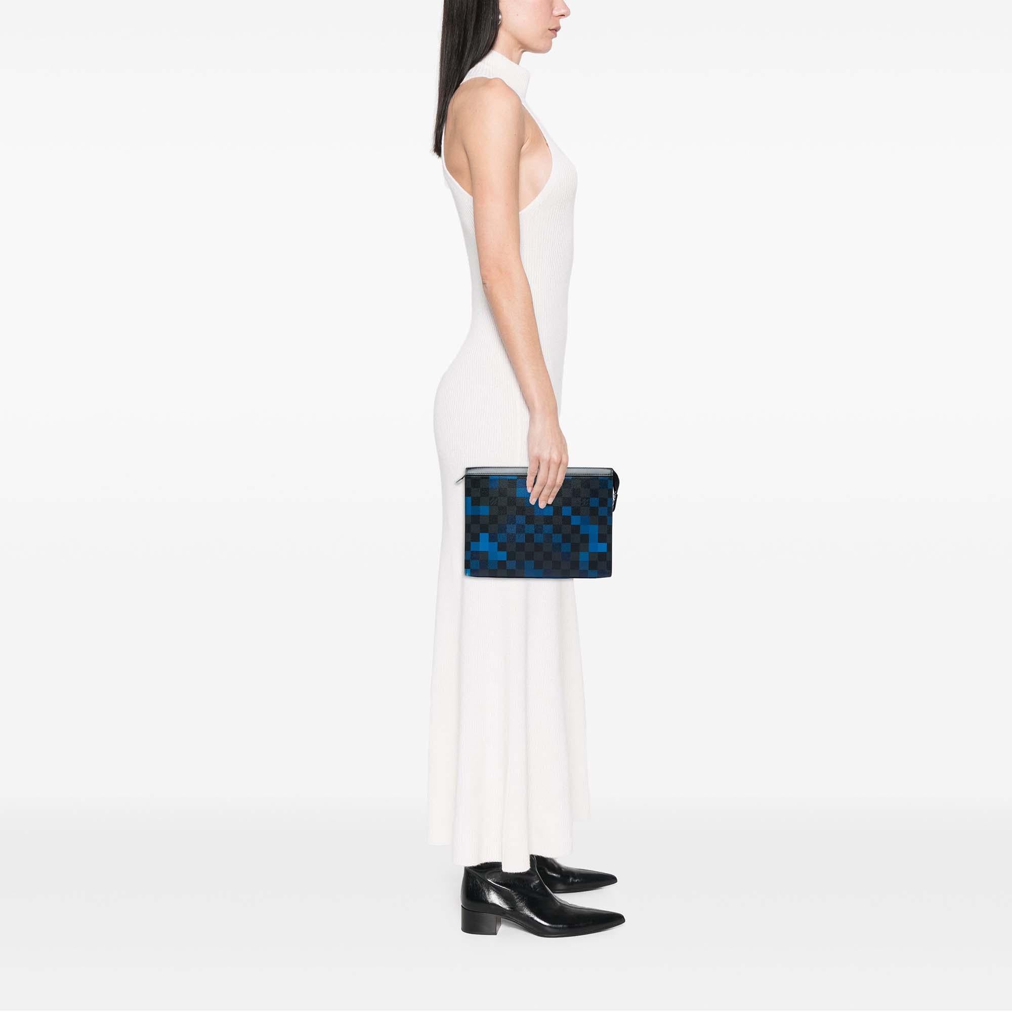 Louis Vuitton Damier Graphite Pixel Pochette Voyage MM