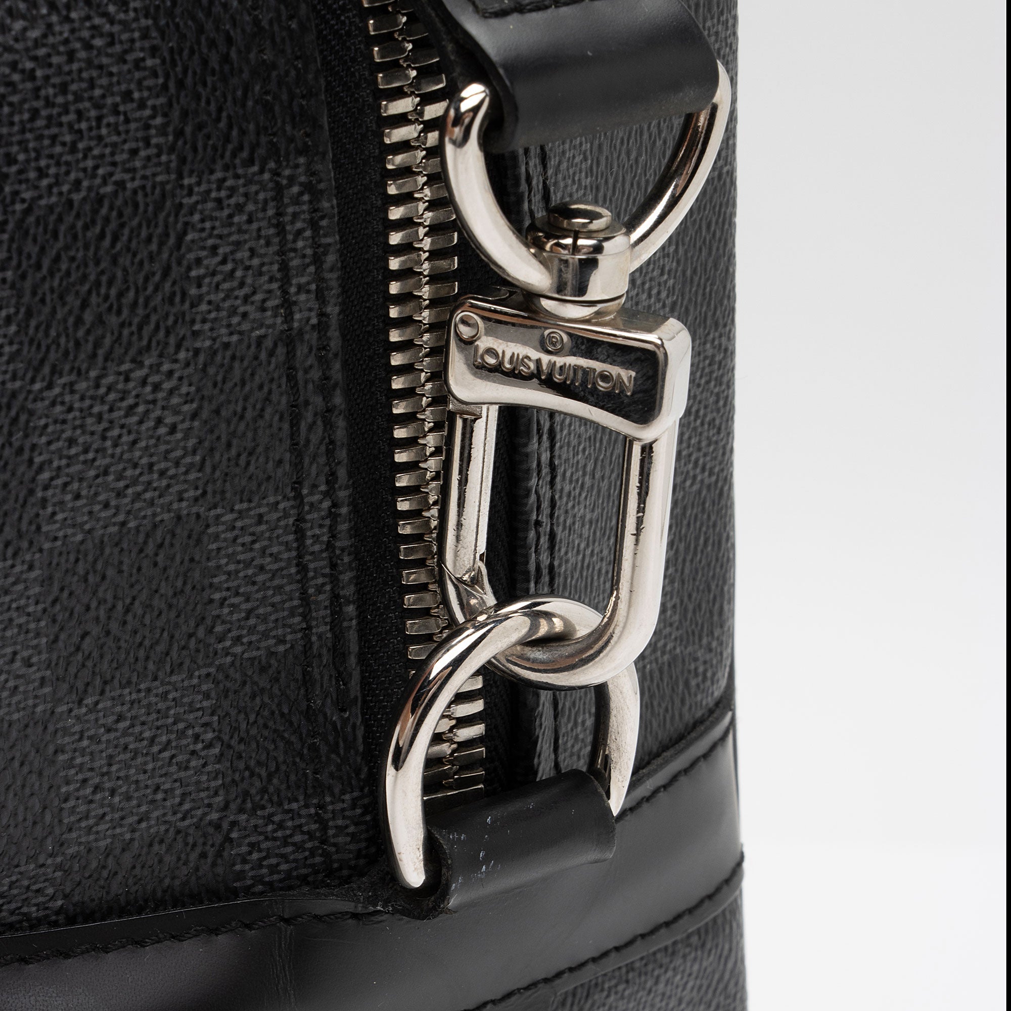 Louis Vuitton Damier Graphite Porte Documents Voyage Briefcase (SHF-3oWpzz)