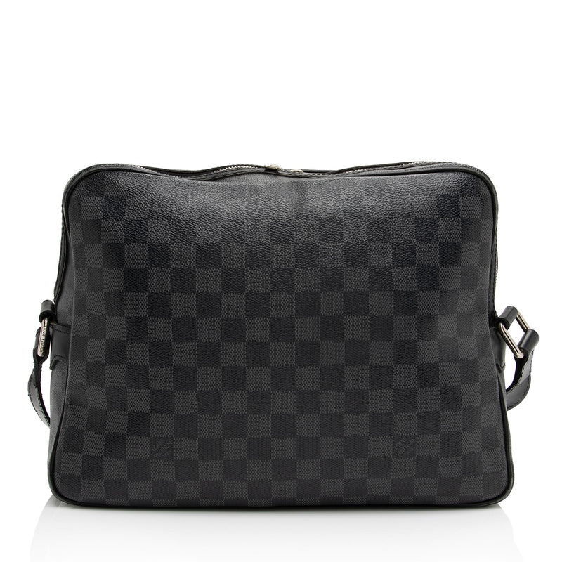 Louis Vuitton Overnight Damier Graphite in Canvas with Silver-tone - US